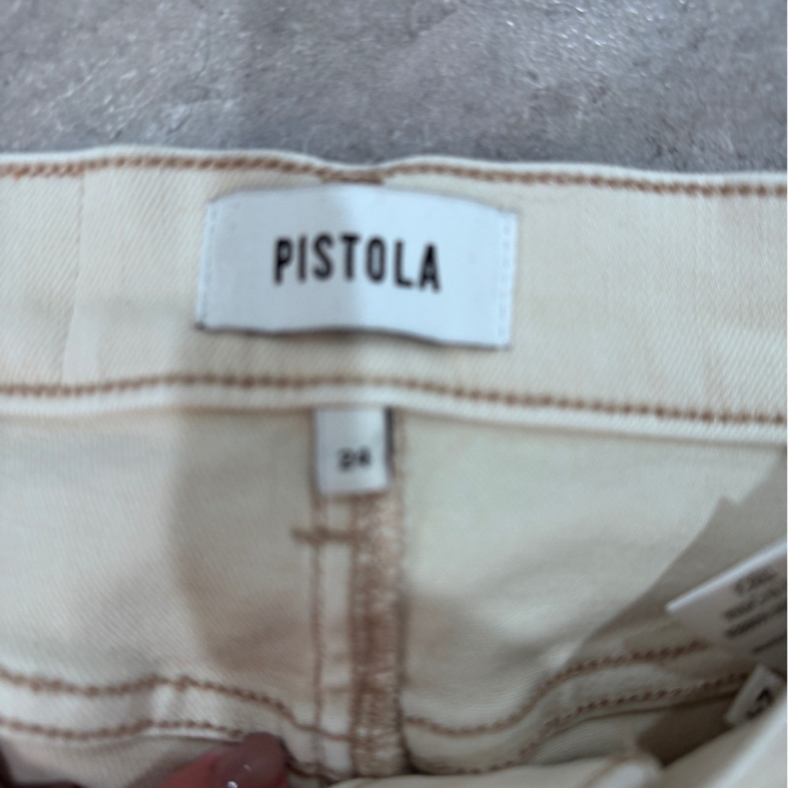 EUC Pistola Off-White Flare Jeans, size 24