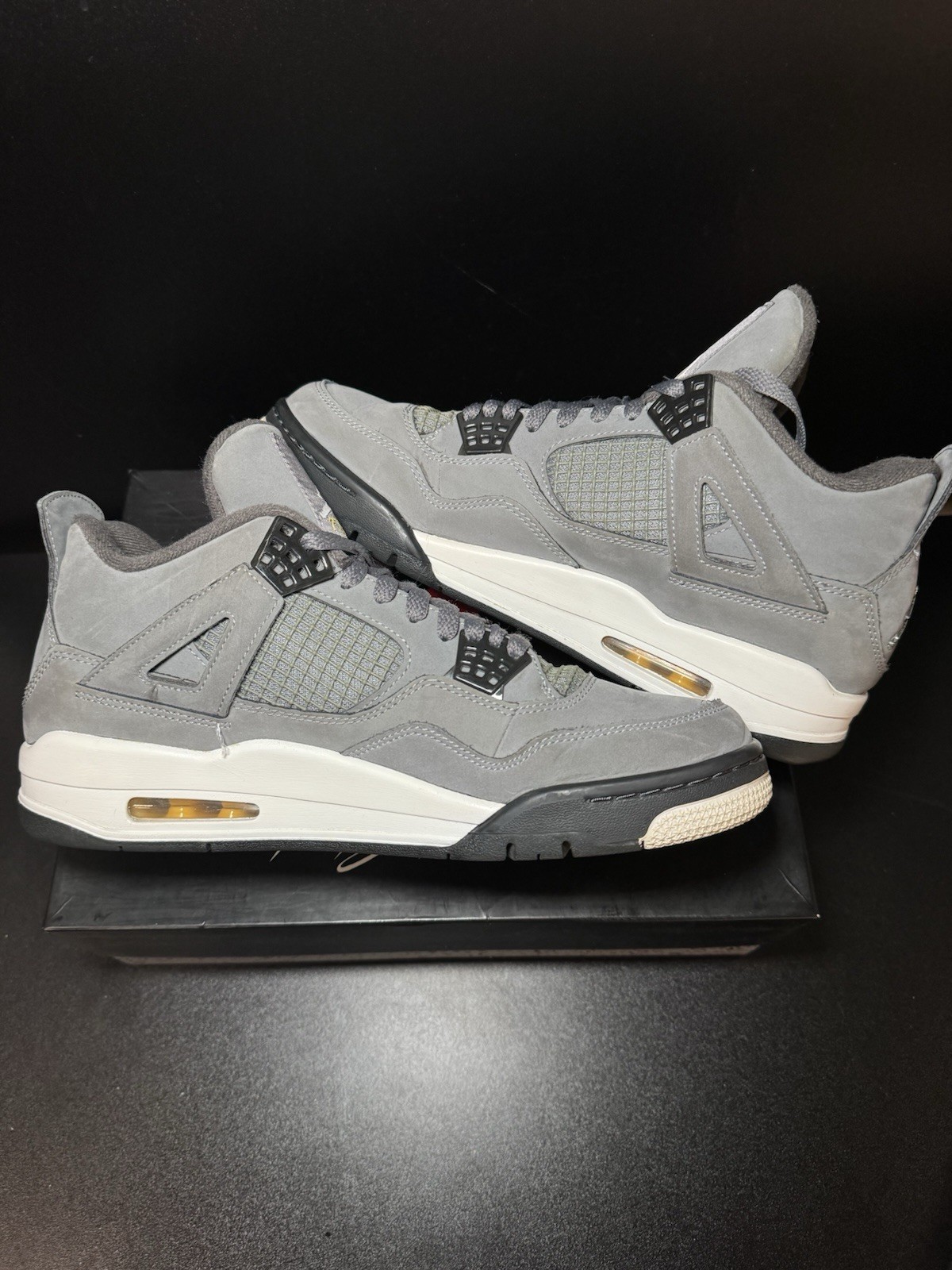 Nike Air Jordan 4 Cool Grey Size 10 Pre-Owned