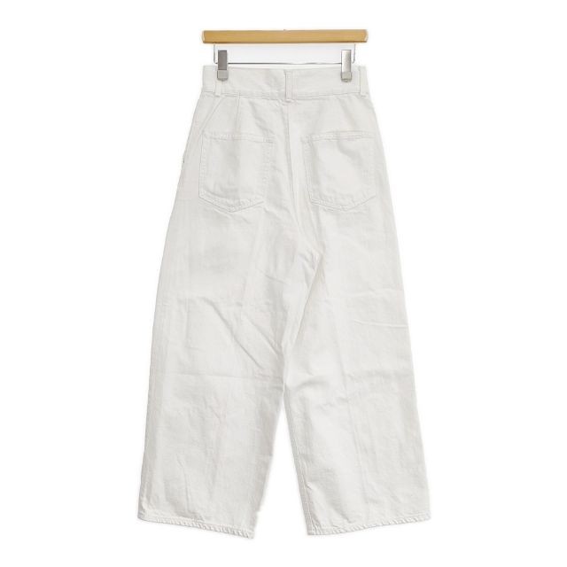 MIESROHE Front-tuck denim pants MWFP224050 Denim pants white 6-0708G∞