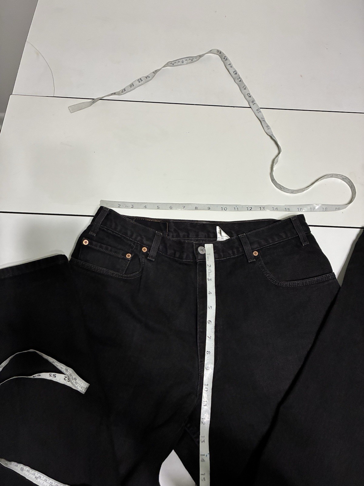 Vintage Levi’s 560 Jeans 36×30 Black Baggy Loose Tapered Skater Grunge Cyber Y2K