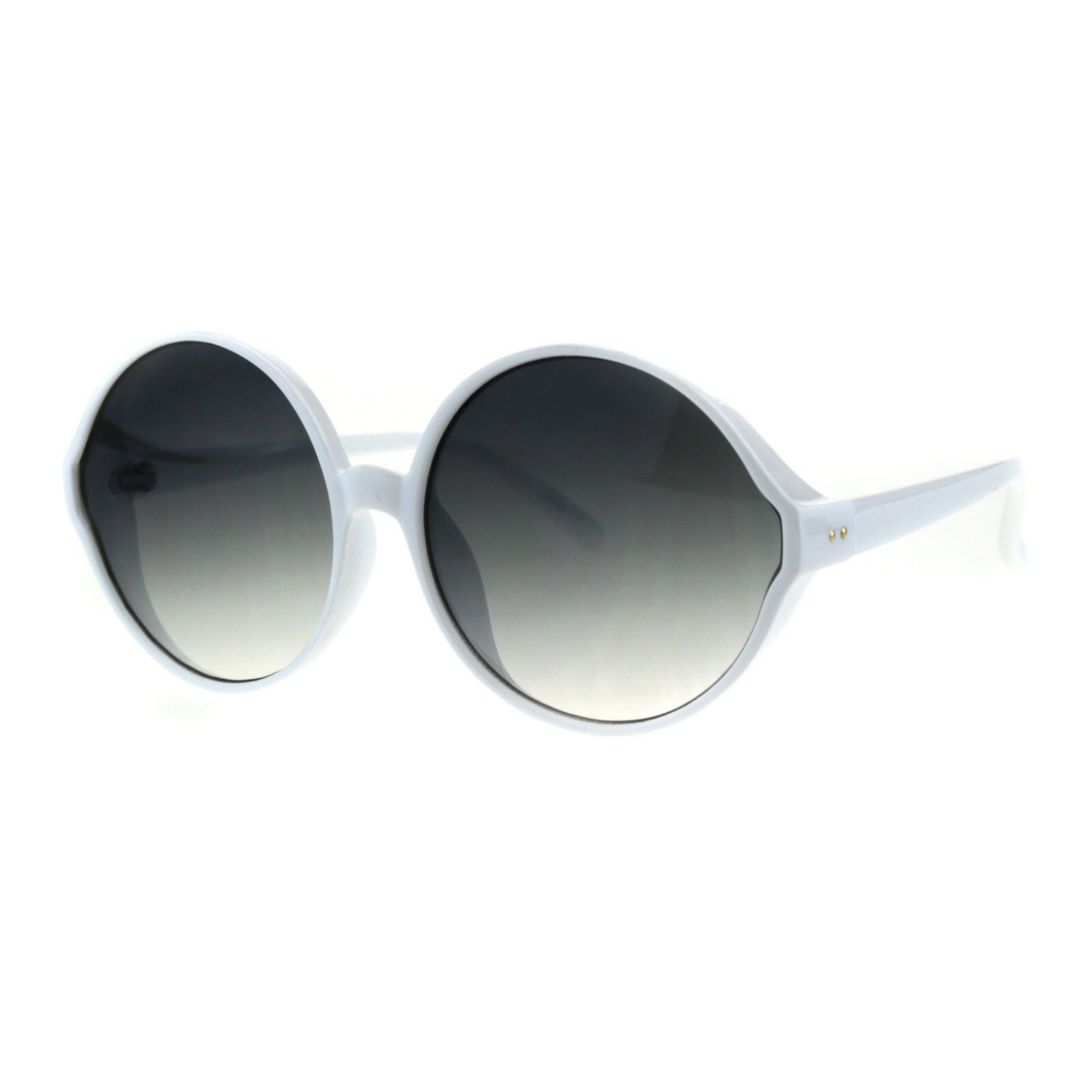 Oversized Round Sunglasses Womens Circle Frame Designer Style UV 400