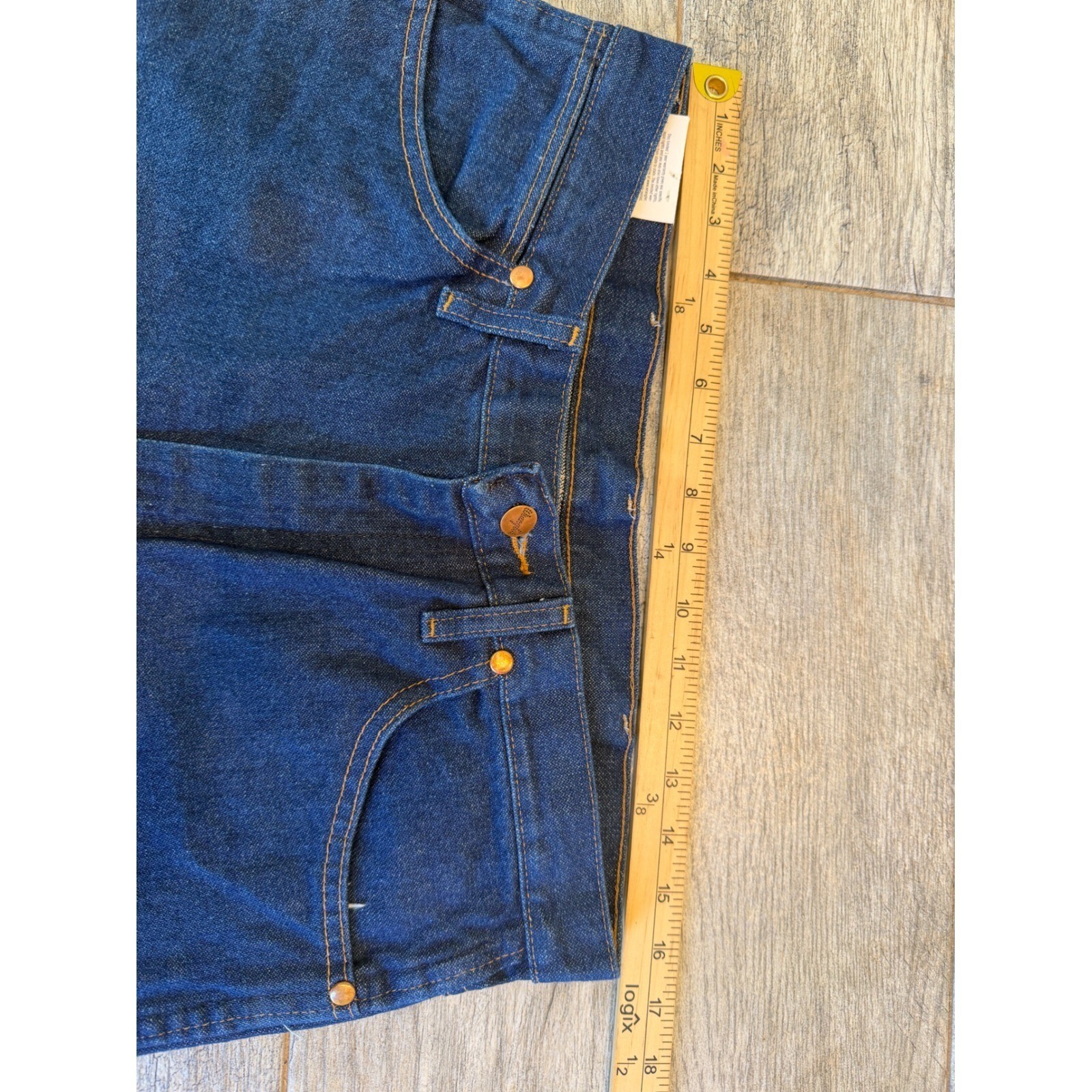 Wrangler Cowboy Cut Jeans 33×32 Slim Fit 936 Denim Mens 33 x 32 NWT Rodeo Jean