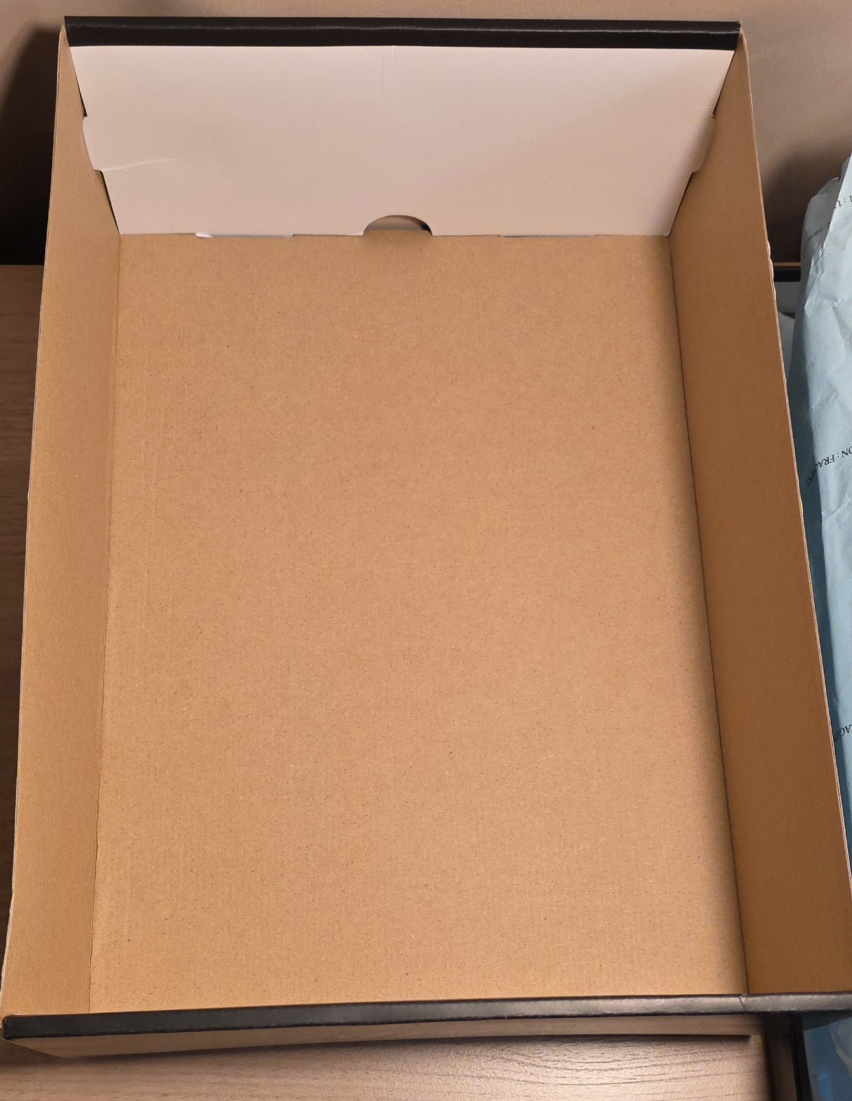 BOX ONLY NO SHOES Union x Fragment x Jordan 1 Shoebox IO7847-002 Men’s Size 12.5