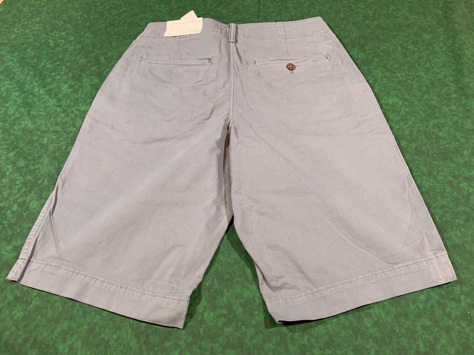 NEW American Eagle Mens Shorts Next Level Flex Grey Chino Size 29 Longer