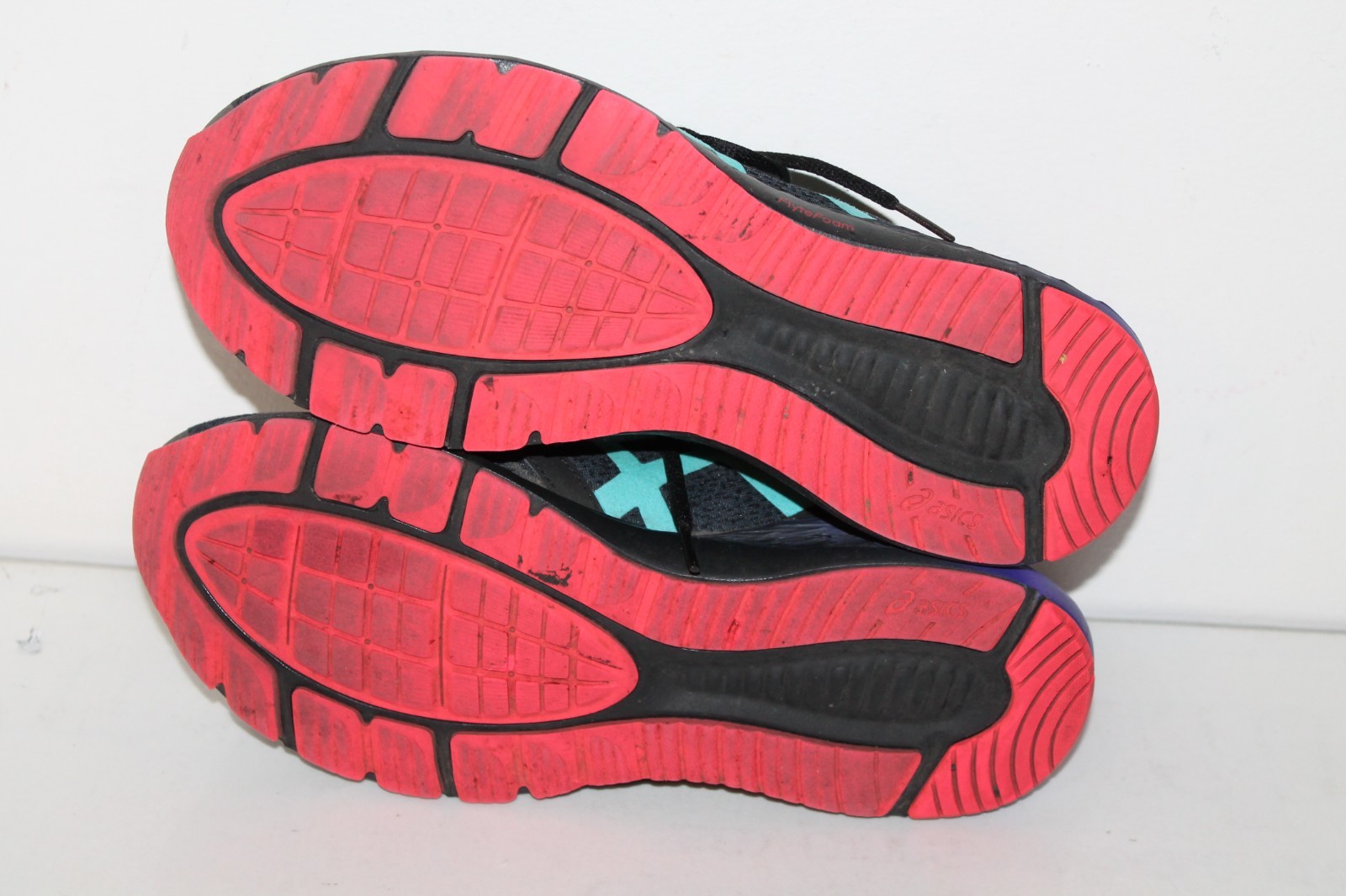 Asics Roadhawk FF2 Twist Running Shoes, 1012A520, Blk/Blue/Pink, Womens Size 10