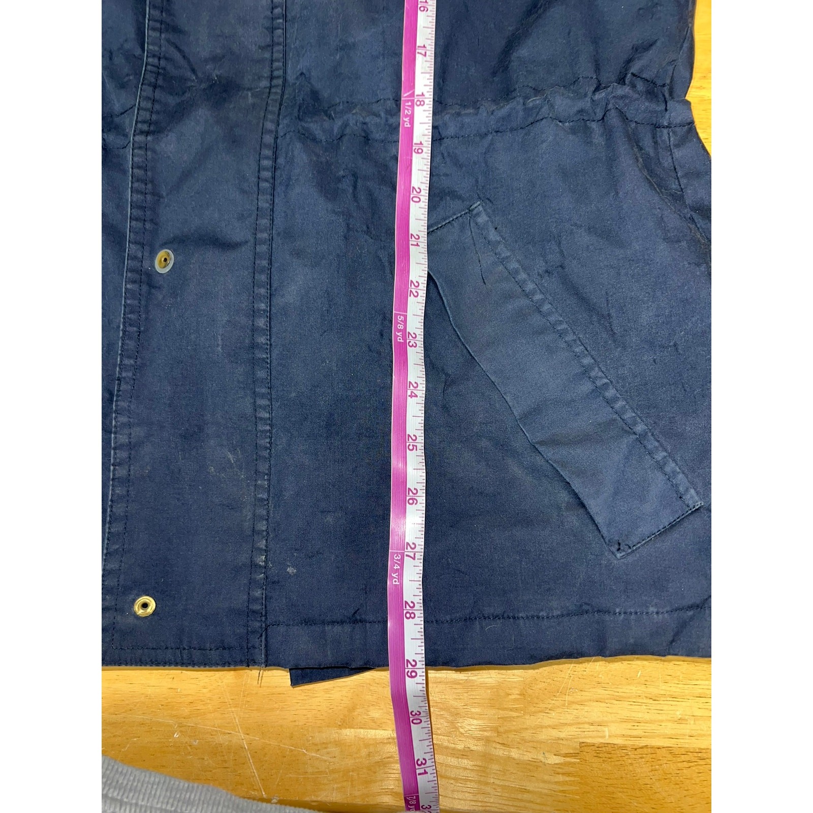Vintage Womens Mountain Horse Jacket Techinal Riding Wear Blue VTG Small