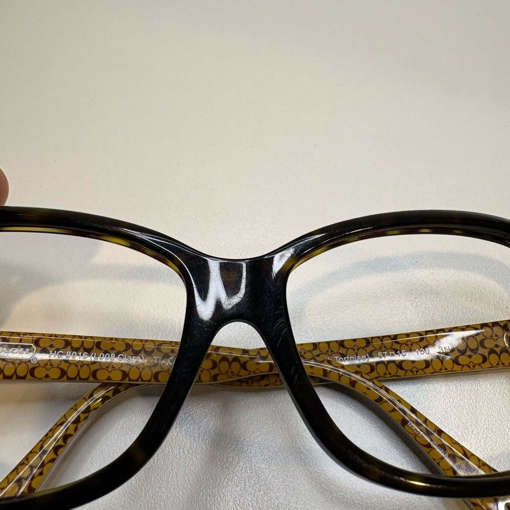 COACH SUNGLASSES HC8016(L008 Ciara)5033/13 (Dark Tortoise) 57•15•130 FRAMES ONLY