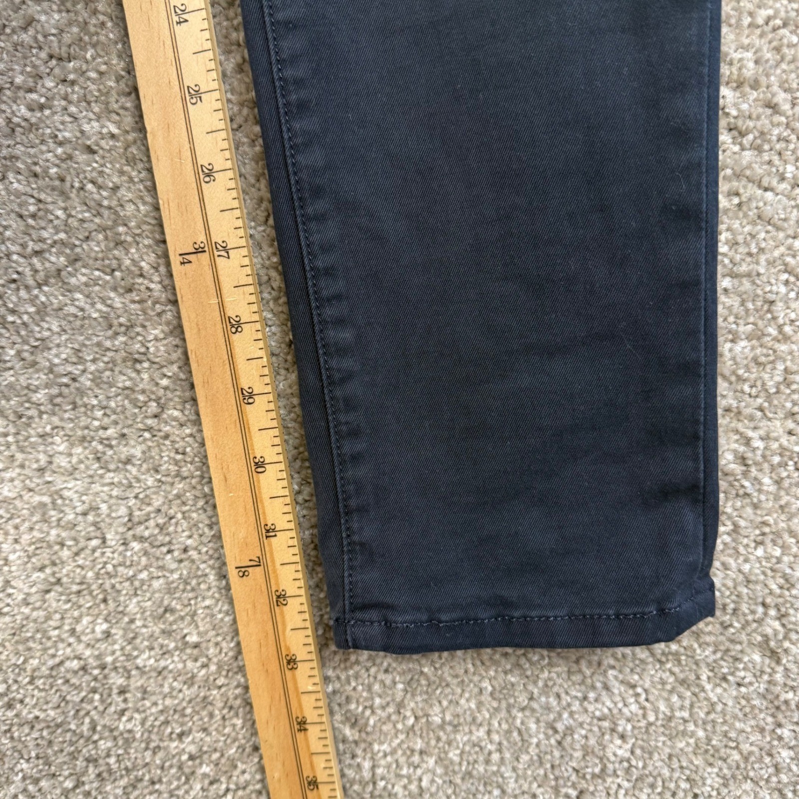 Rag Bone Navy Chinos Mens Size 29 Cotton Poly Blend Straight Fit Pants