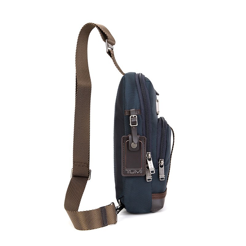 NEW TUMI Alpha Fremont Fife Shoulder Bag Popular Model Blue Backpacks outlet
