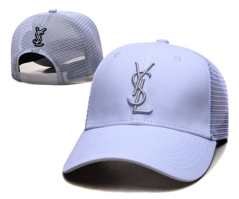 New Saint Laurent Unisex Adjustable Mesh Casual Baseball Cap Golf Hat -Free Tax