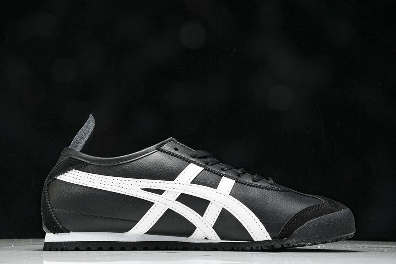Onits*ka Tiger Mexico 66 Black White DL408-9001 Unisex Size 4-11