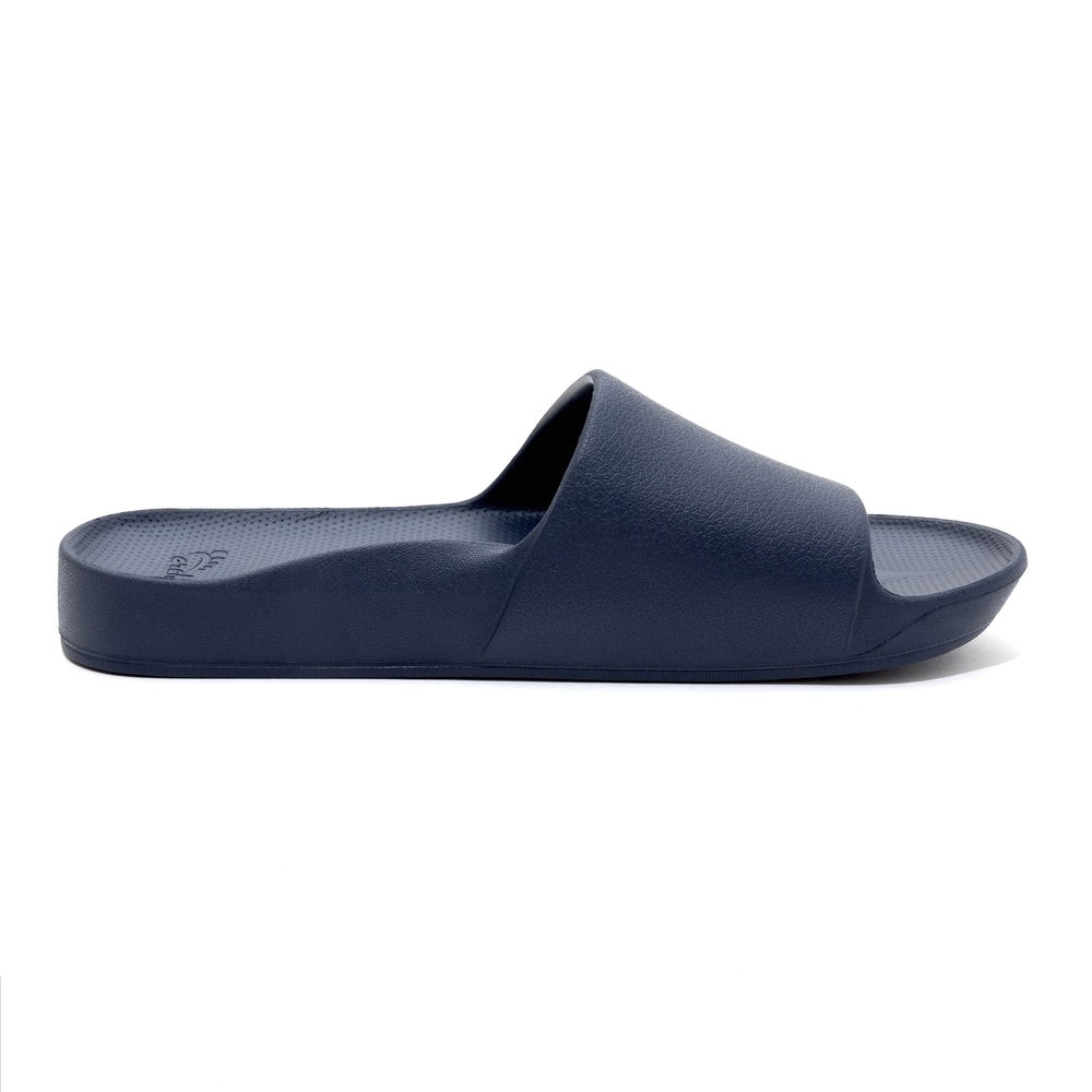 Archies Unisex Arch Support Slide Navy – SLD-SB-NVY, Navy