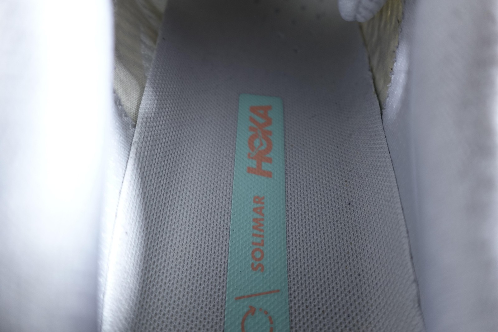 Hoka One One Solimar Shoes Womens Size 9.5 Gray Mesh Running Sneakers 1123075