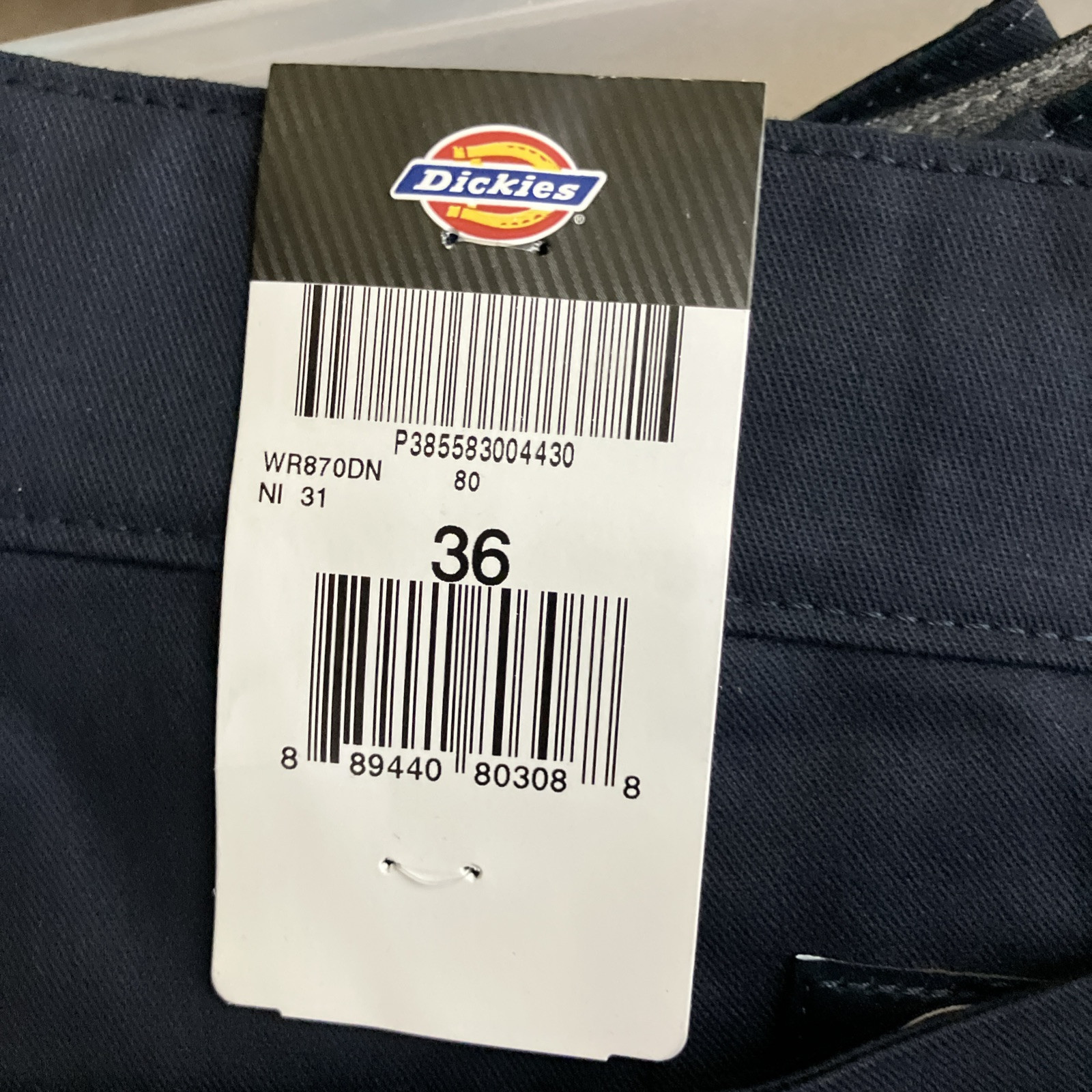 Dickies Performance Workwear Cooling Temp IQ WR870DN Shorts Mens