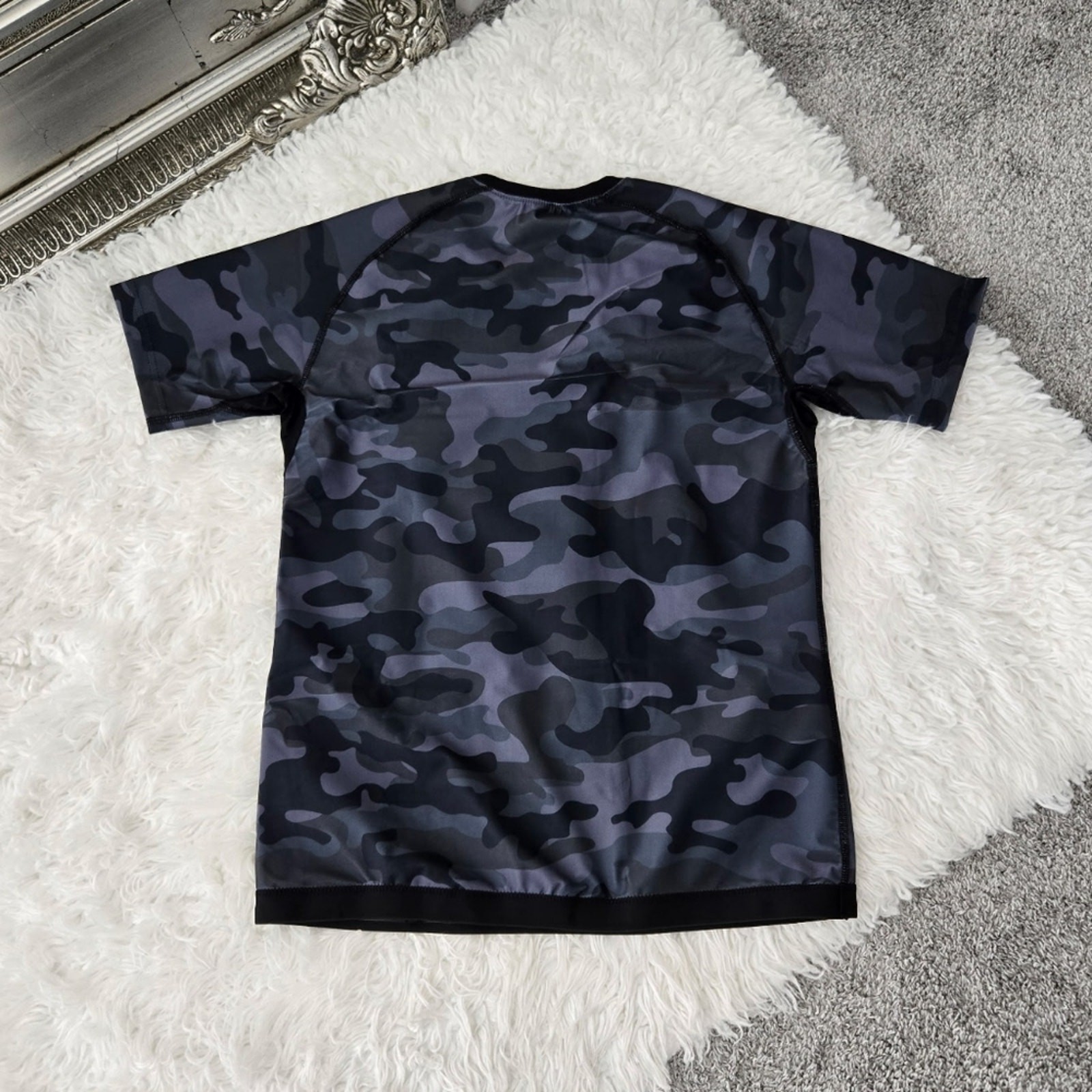 Kewlioo Men’s Athletic Sauna Gym Heat Trapping T-Shirt. Camo. Size XL. N…