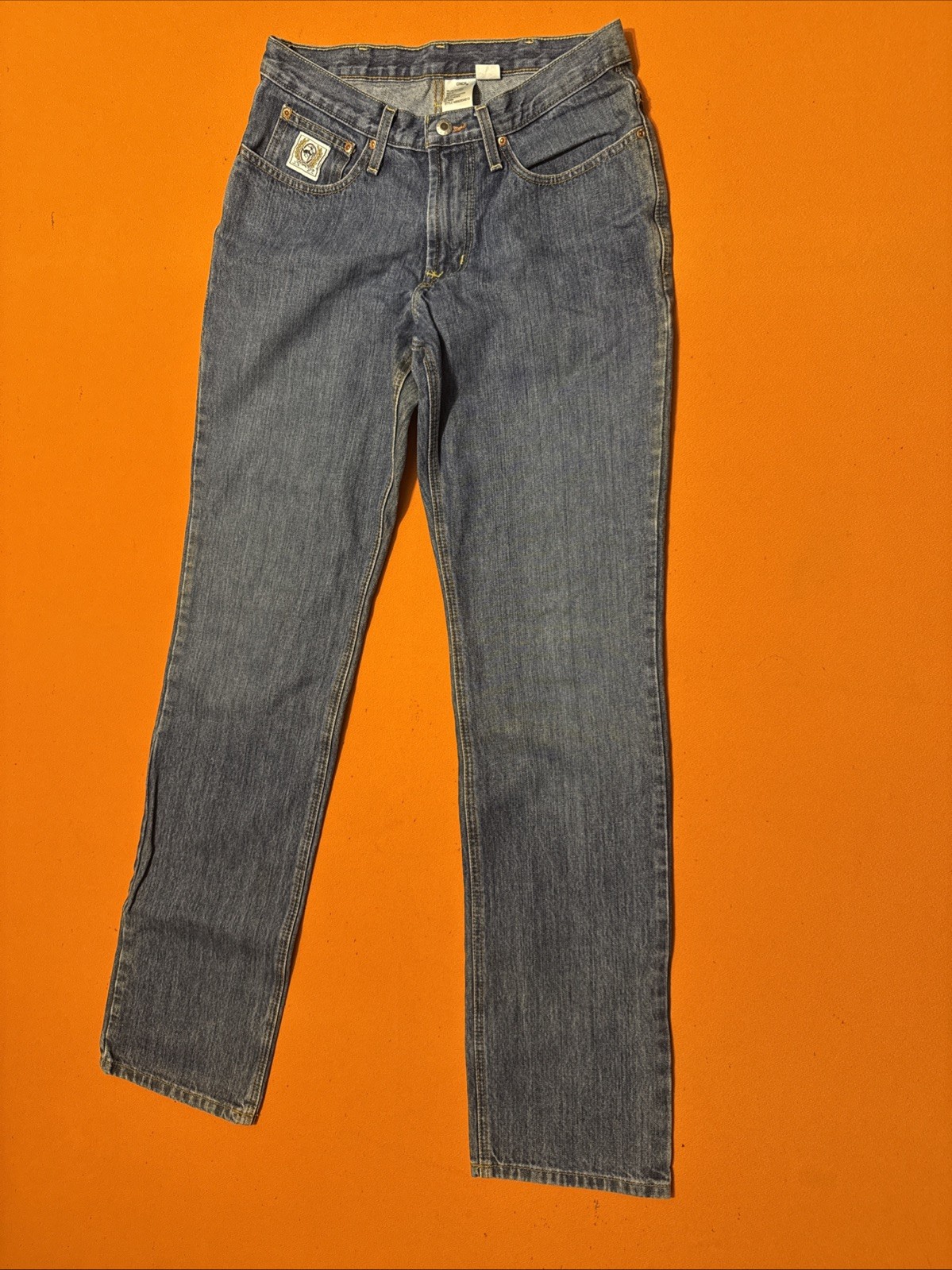 Cinch Mens White Label Cowboy Jeans Relaxed Dark Stonewash MB92834013 31×38