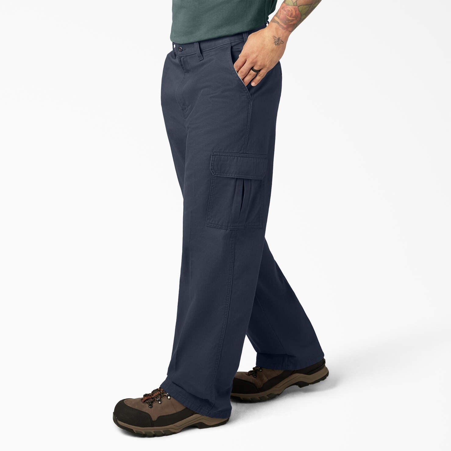 Dickies Men’s Loose-fit Cargo Work Pant Style 2321, Dark Navy