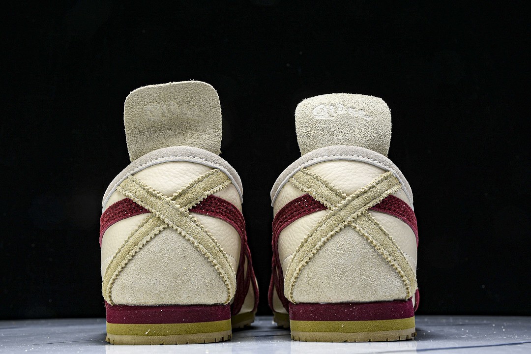 Onits*ka Tiger Mexico 66 SD Beige Beet Juice 1183C015-202 Unisex Size 4-11