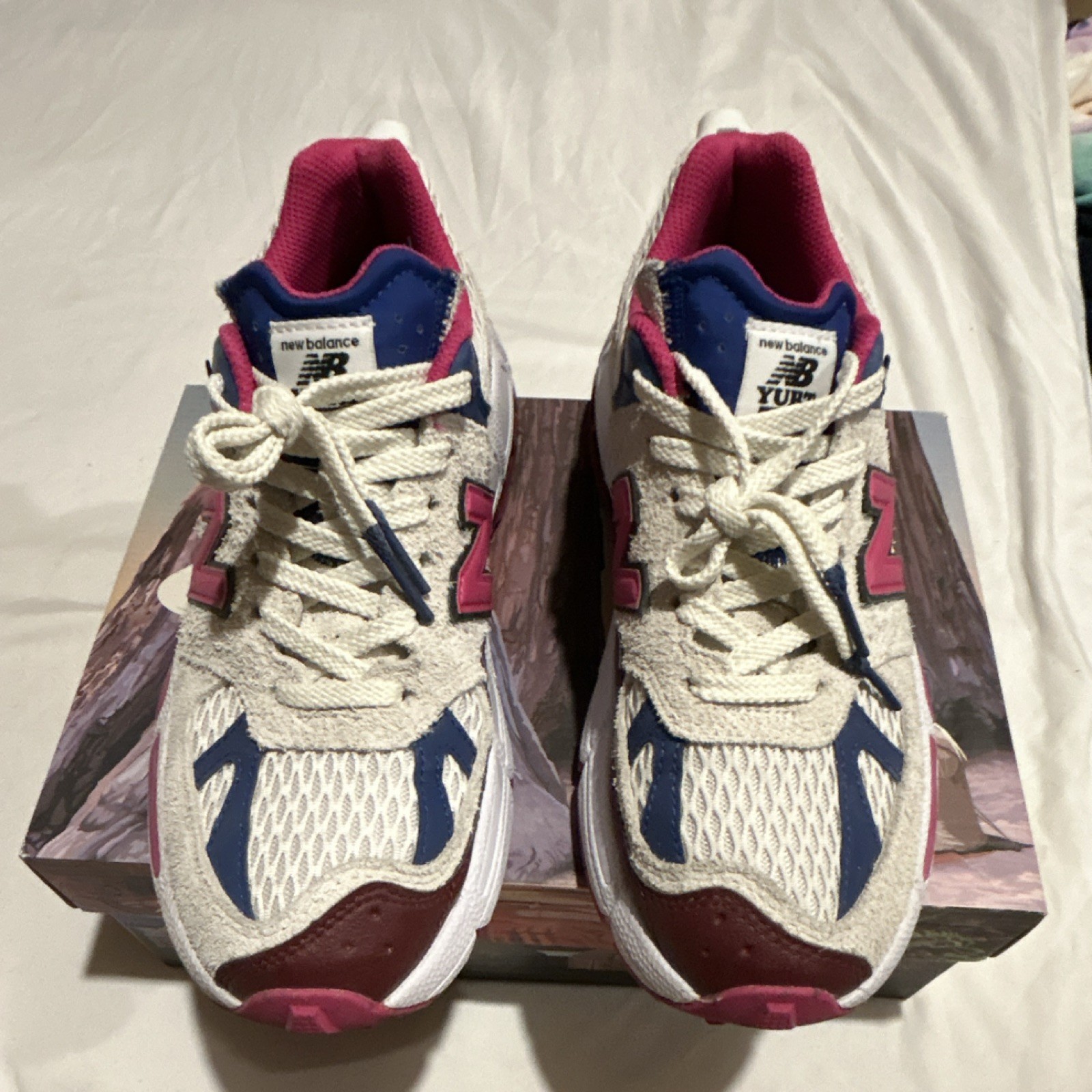 New Balance Salehe Bembury 574 YURT Workwear White/Pink MS574YSA