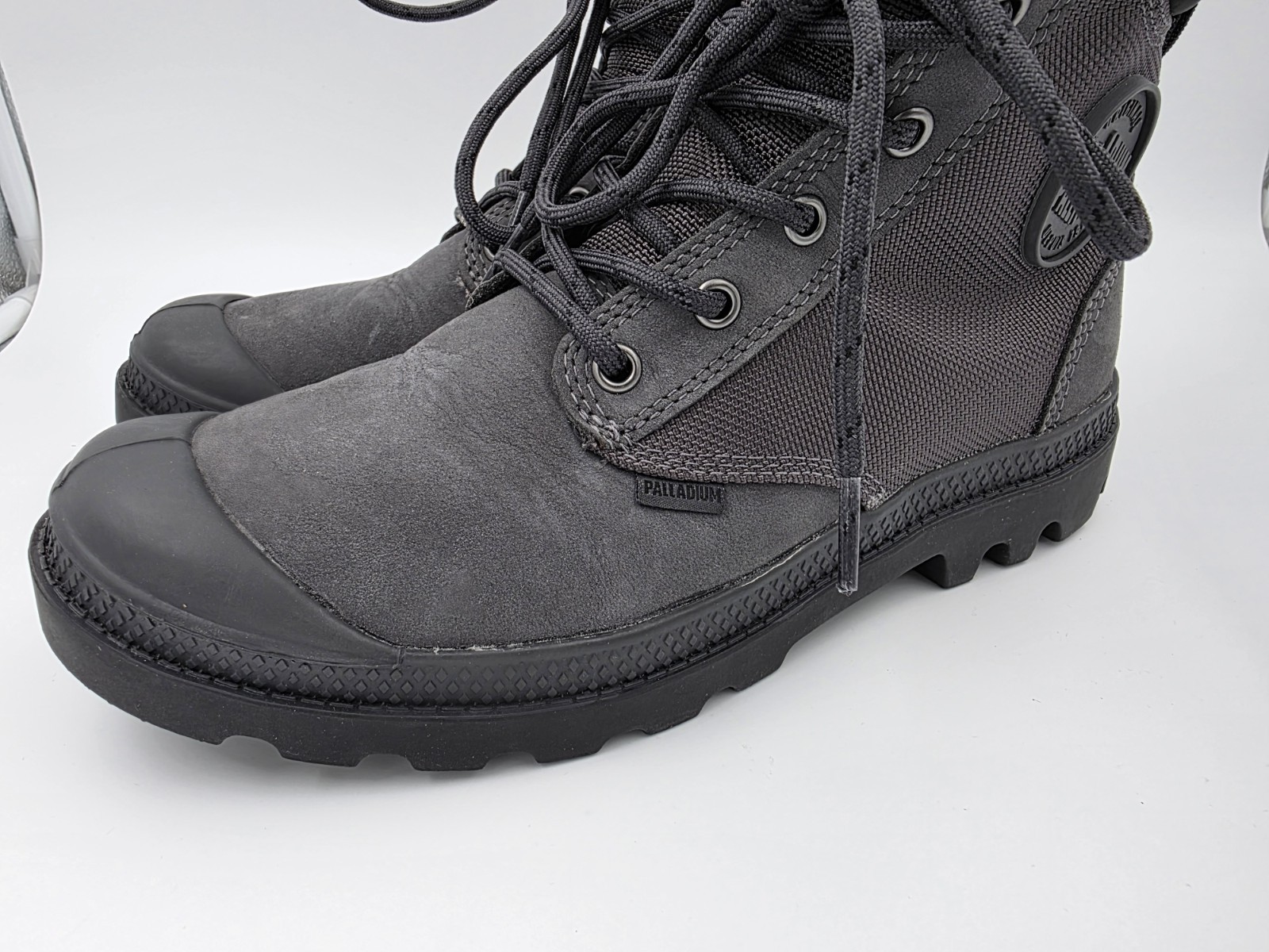 Palladium Pampa Sport Cuff Waterproof Boots, Forged Iron (Grey), M 6 / W 7.5