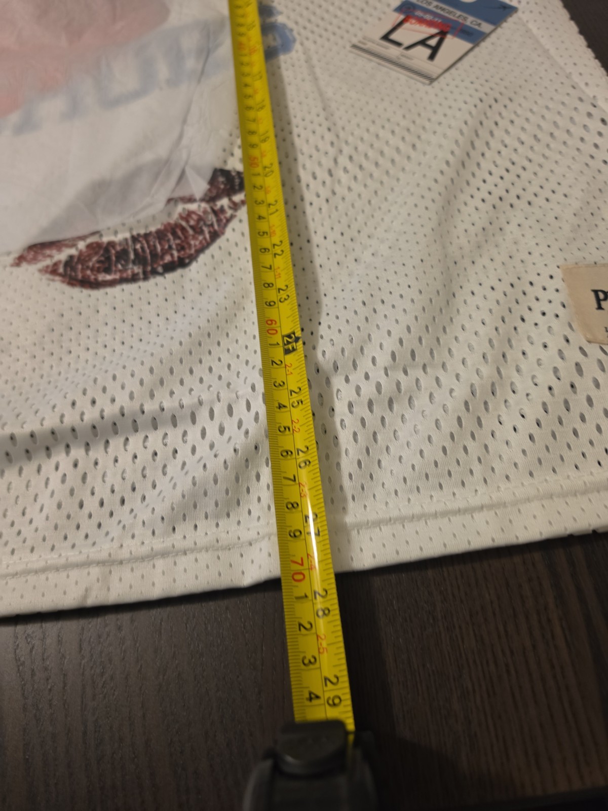 Lifted Anchors Spearmint Football Jersey White/Black Size 2XL Oversized Cropped