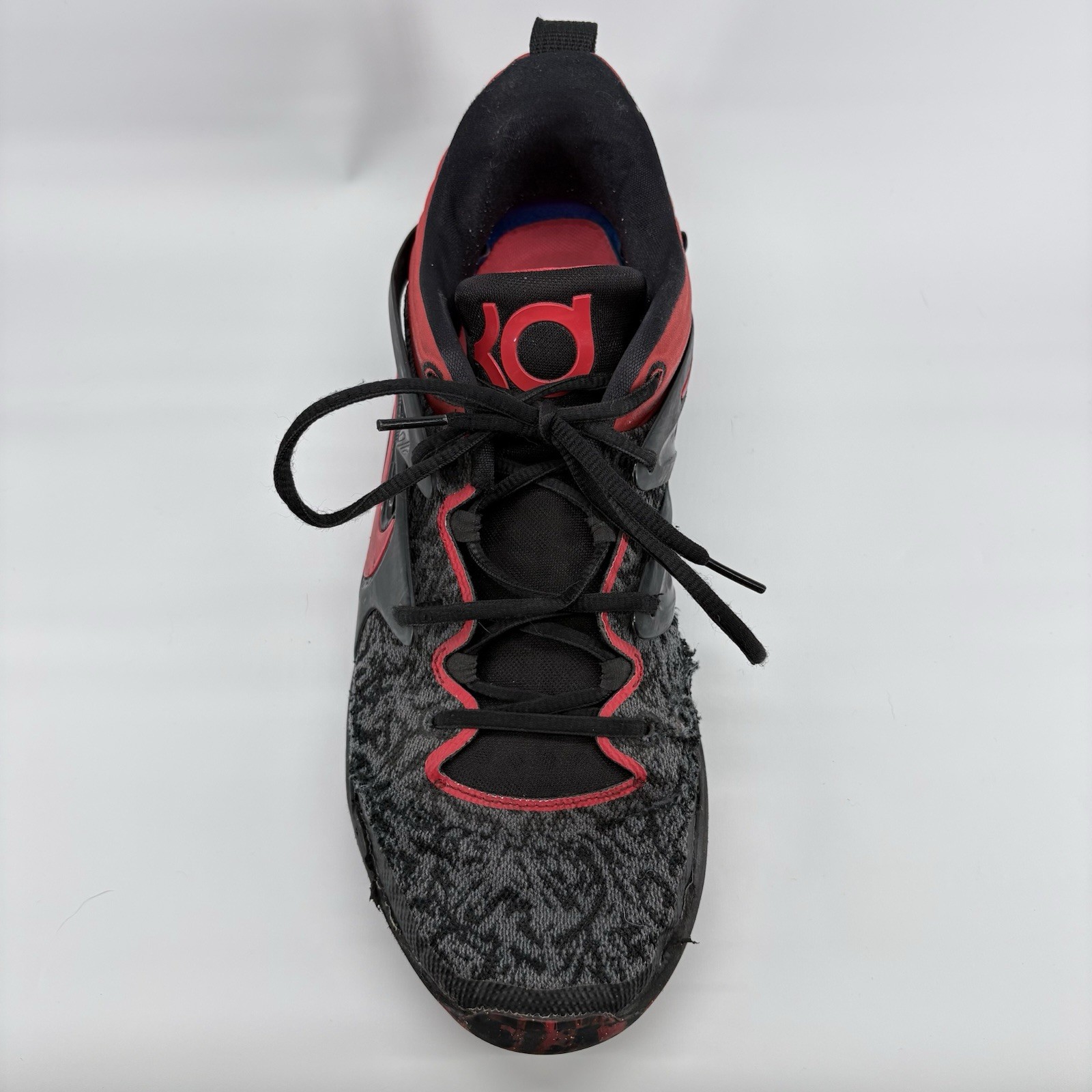Nike KD 15 Bred Basketball Shoes Red and Black *READ*