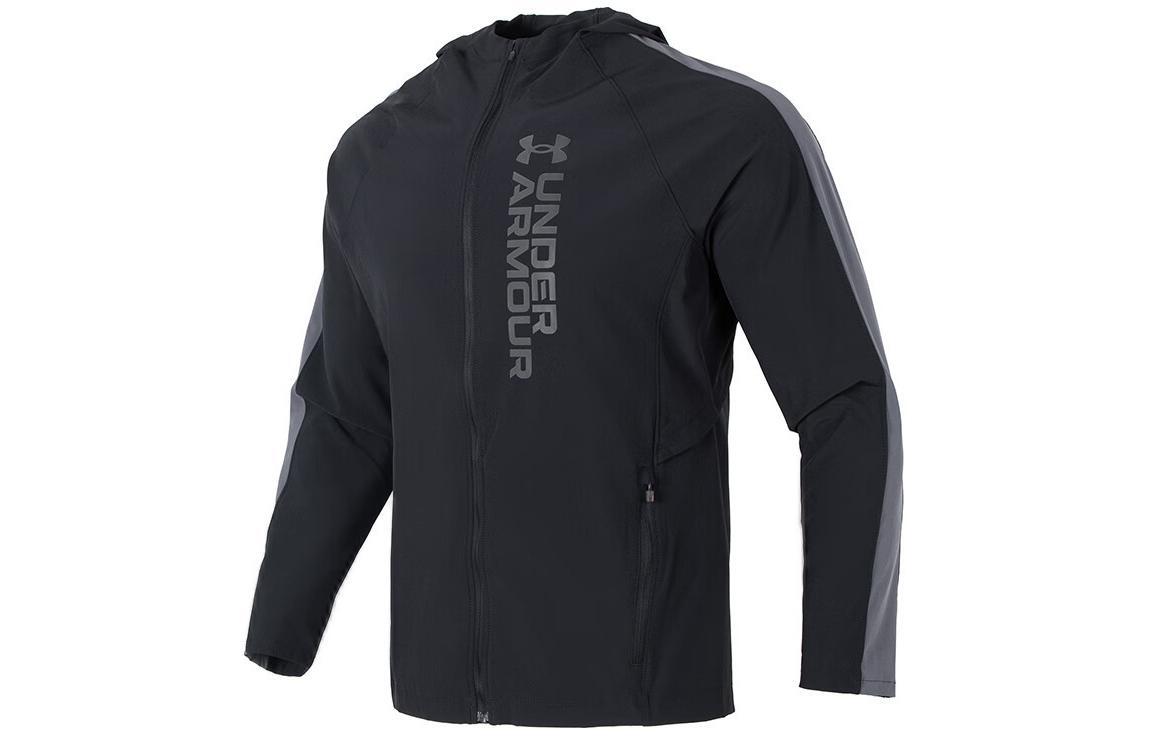 Under armour Letter Print Fitness Training Hoodie Jacket