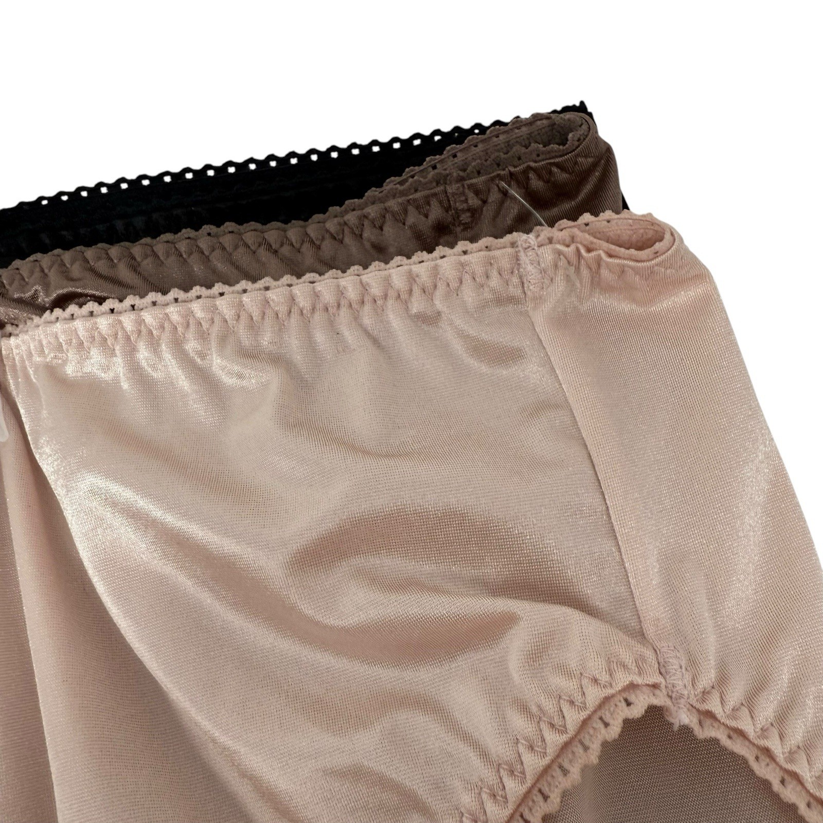 Vanity Fair Womens 4XL (11) Hi-Cut Light Control Silky Nylon Briefs Panties New