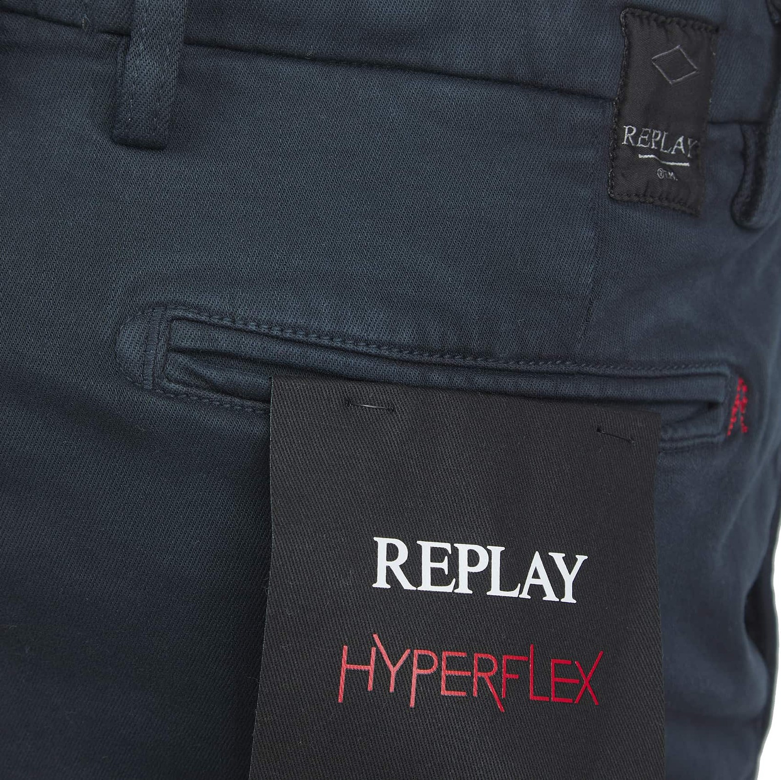 Replay Benni Hyperflex Shorts | Navy | W28, W29, W30, W31, W32, W33, W34, W36