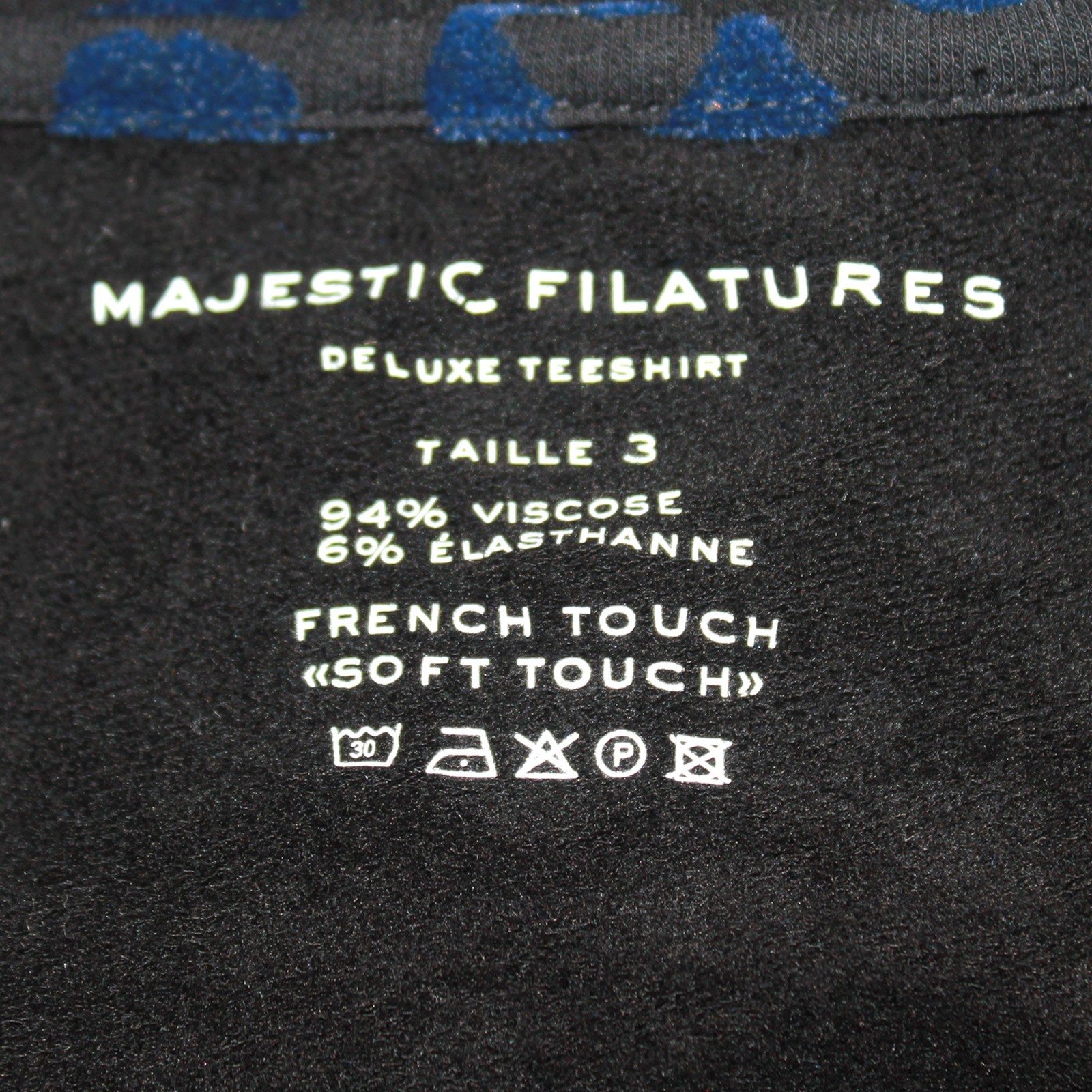 Majestic Filatures soft French touch velvet deluxe sweatshirt size 3 Large