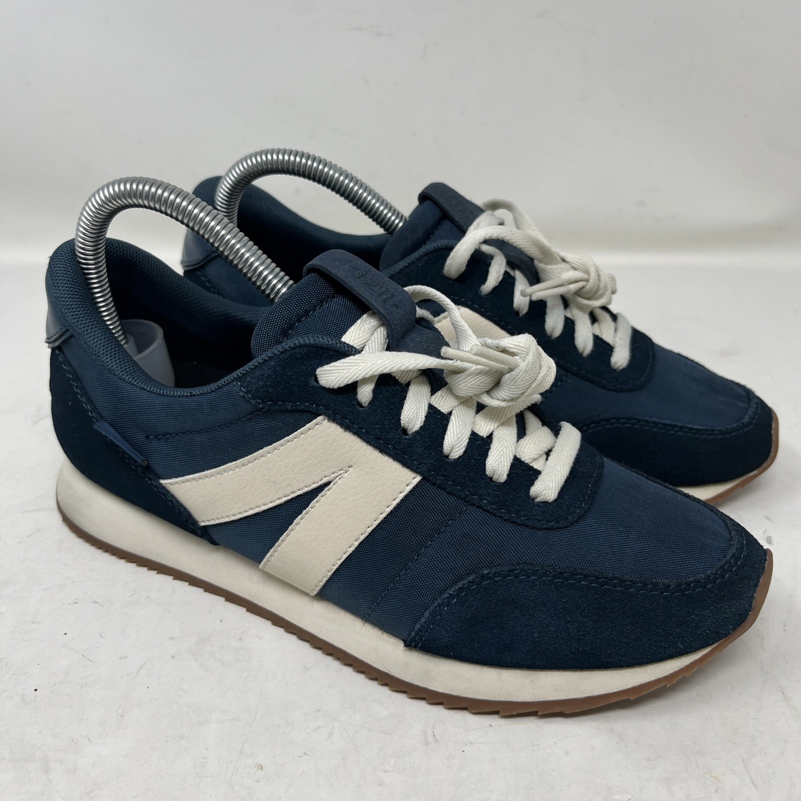 Kizik Milan Naval Academy Mens Sz 6.5 Women’s Sz 8 Athletic Sneaker Navy Unisex