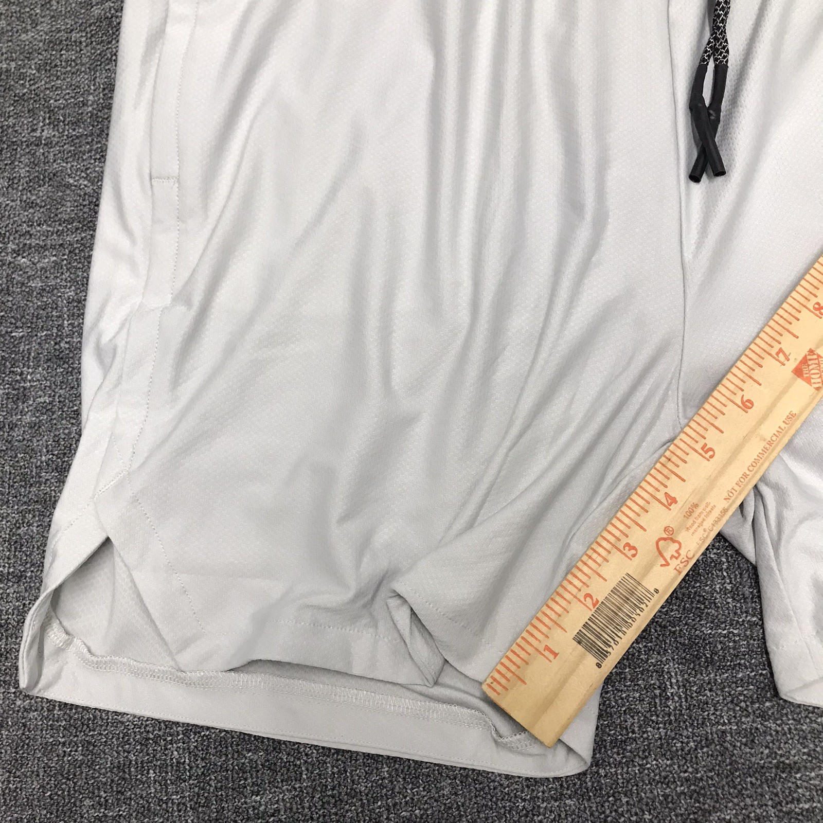 Three Nails Pro-Tech 2.0 Liner Short “Mission” Gray Mens Size XL new with tags