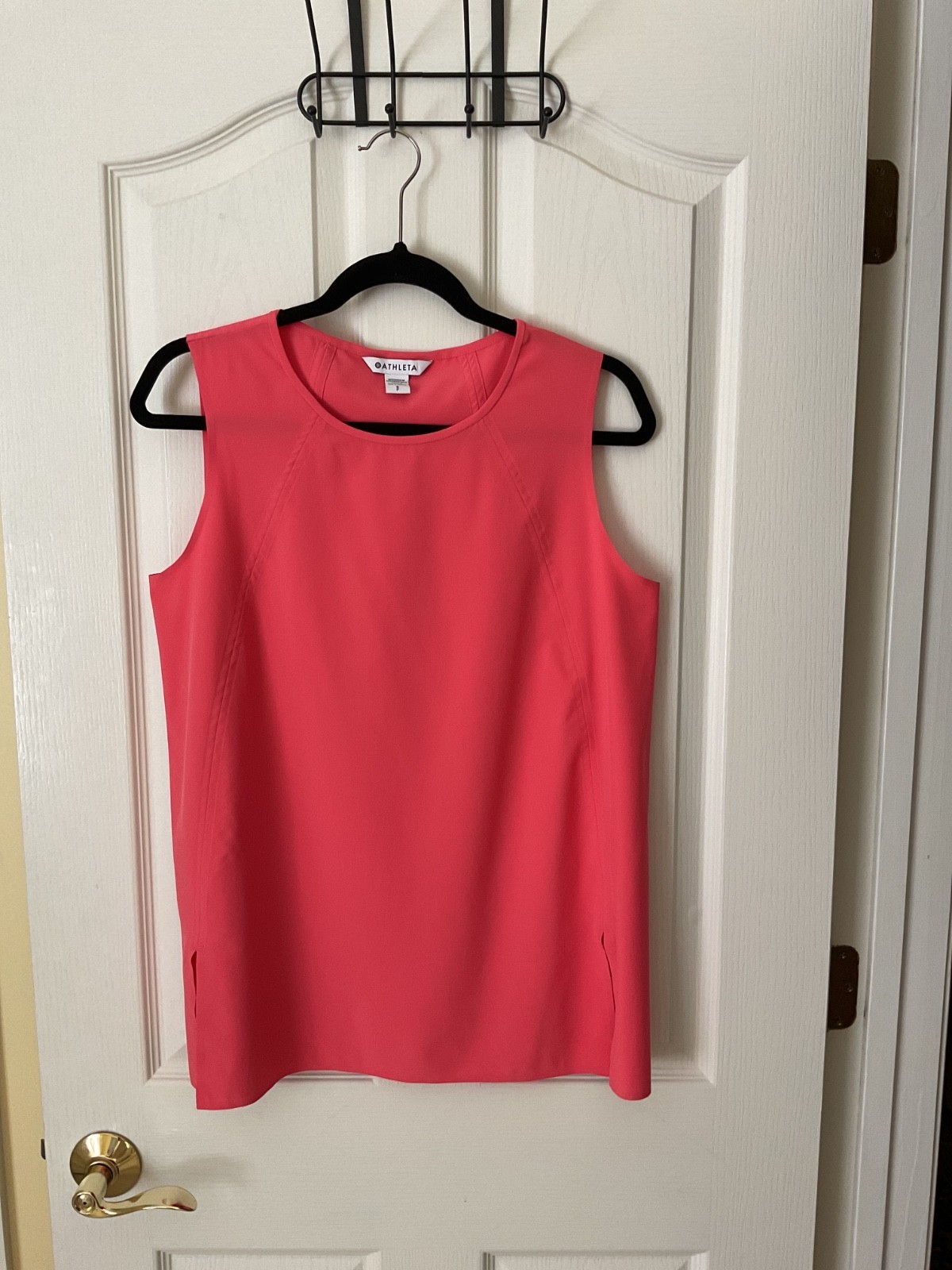 Athleta Coral Zephyr Refined Tank Top Sleeveless Athletic Women’s Size S