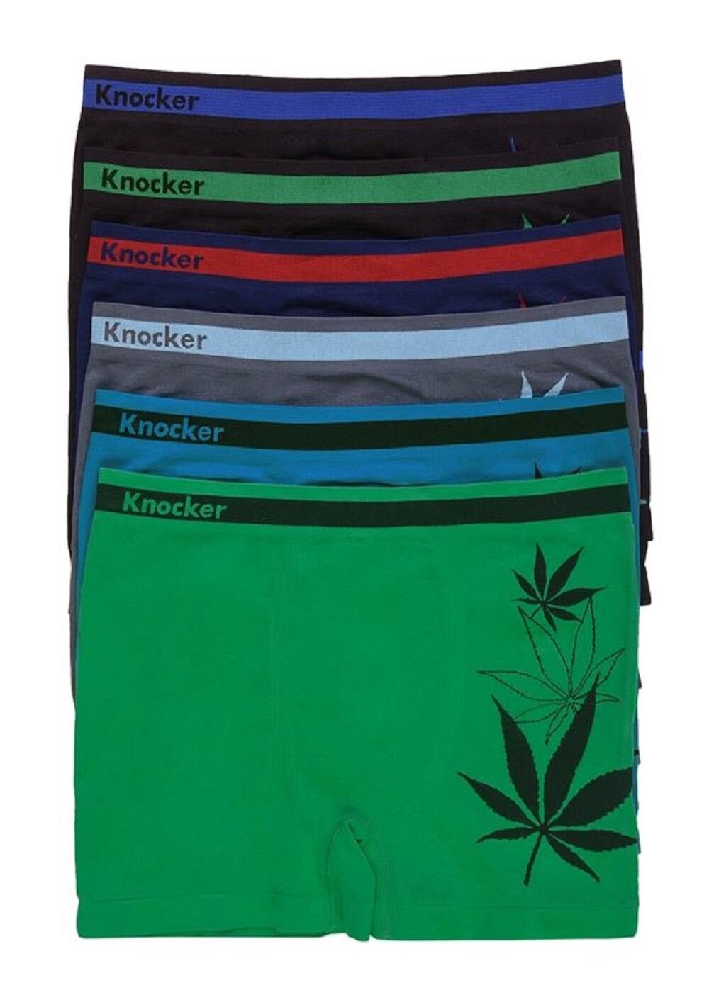 3, 6 Mens Microfiber Boxer Briefs Underwear Seamless Compression Knocker Lot