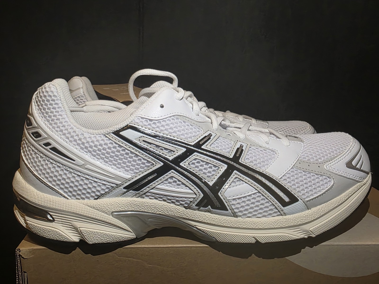 ASICS Gel 1130 White Cloud Grey 1201A256-118 Men Size 13