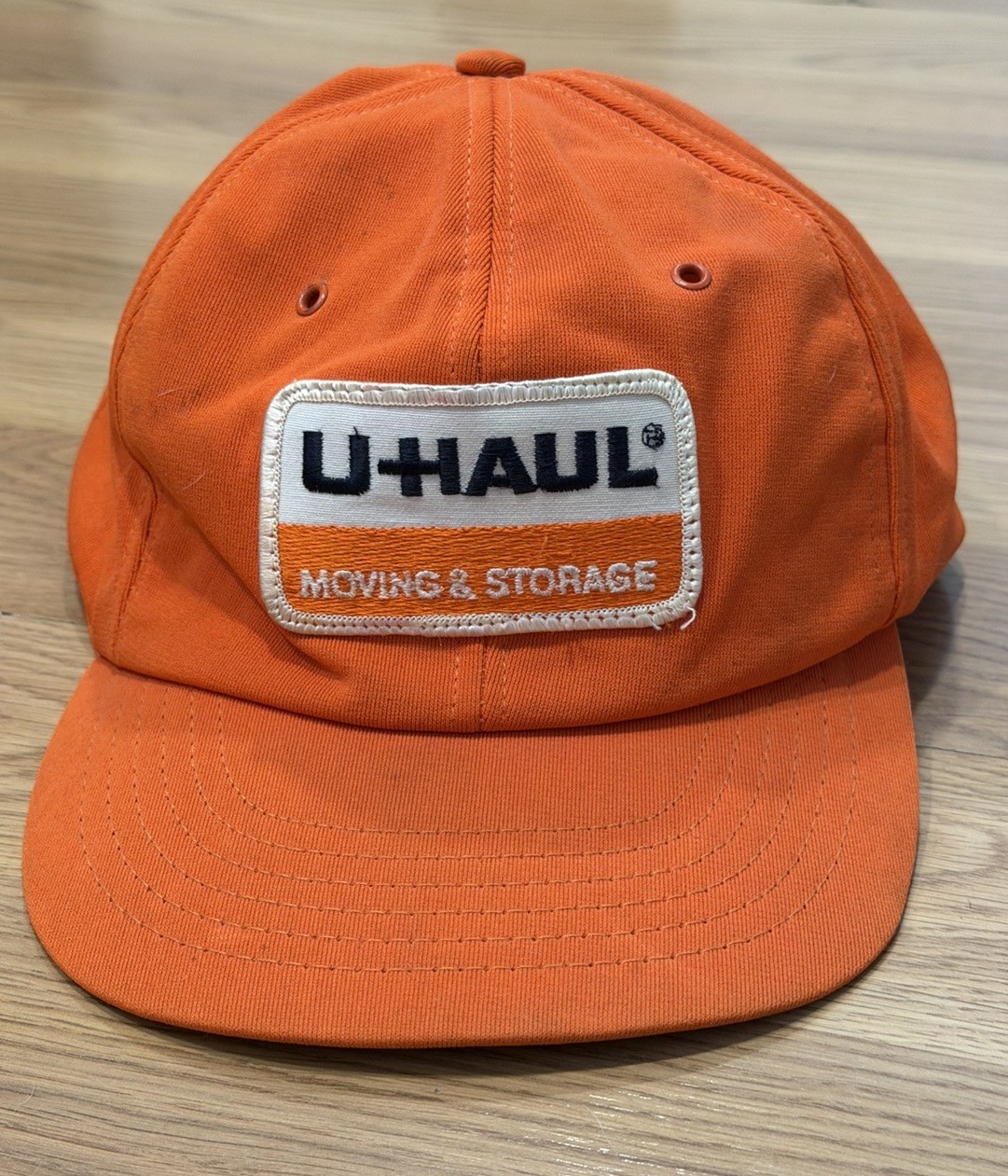 Vintage U Haul SnapBack Orange Trucker Hat