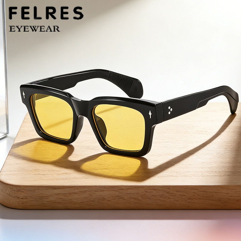 Tinted Blue Lens Reading Sunglasses Men Women Square Outdoor Readers Sunglasses