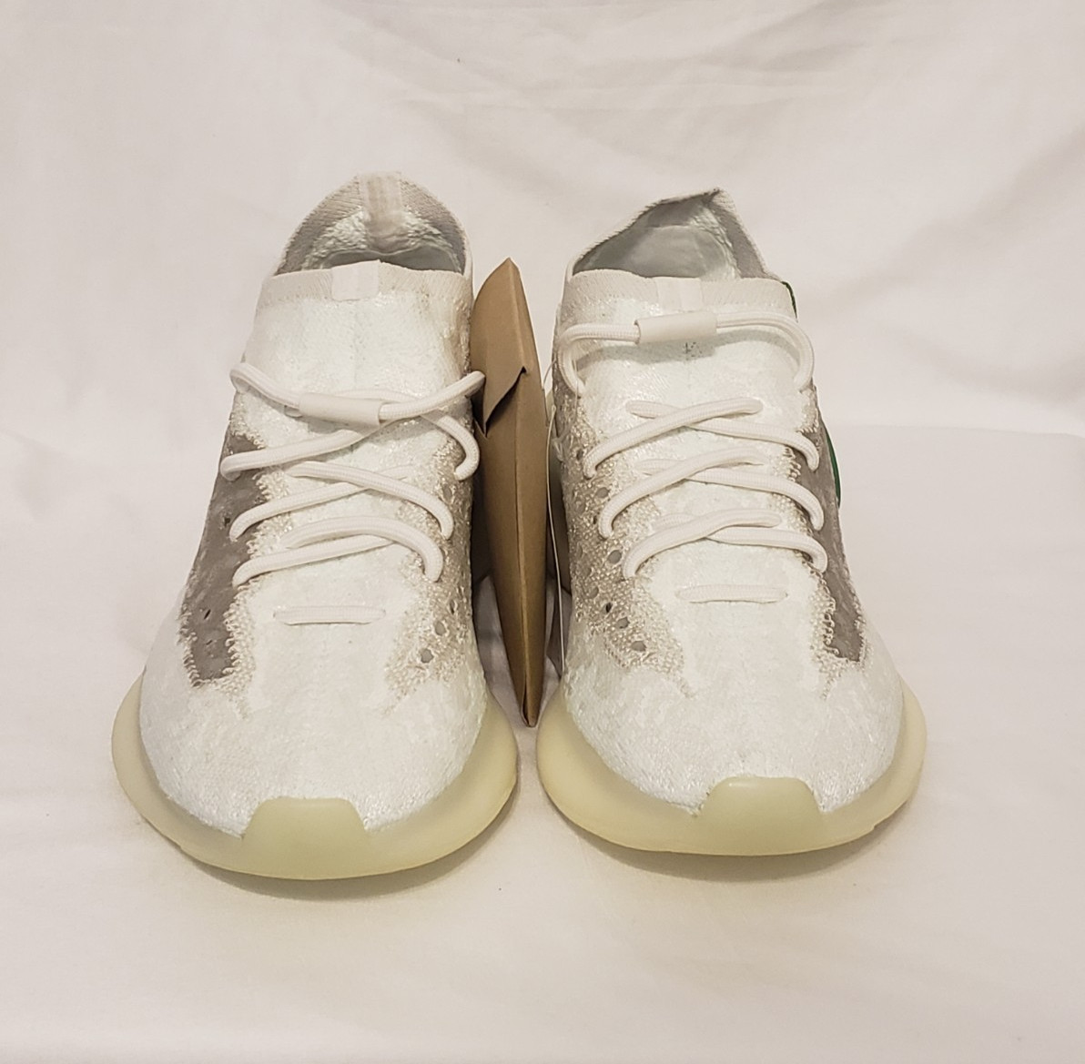 adidas Yeezy Boost 380 Calcite Glow GZ8668 UV GLOW IN THE DARK GREEN 8