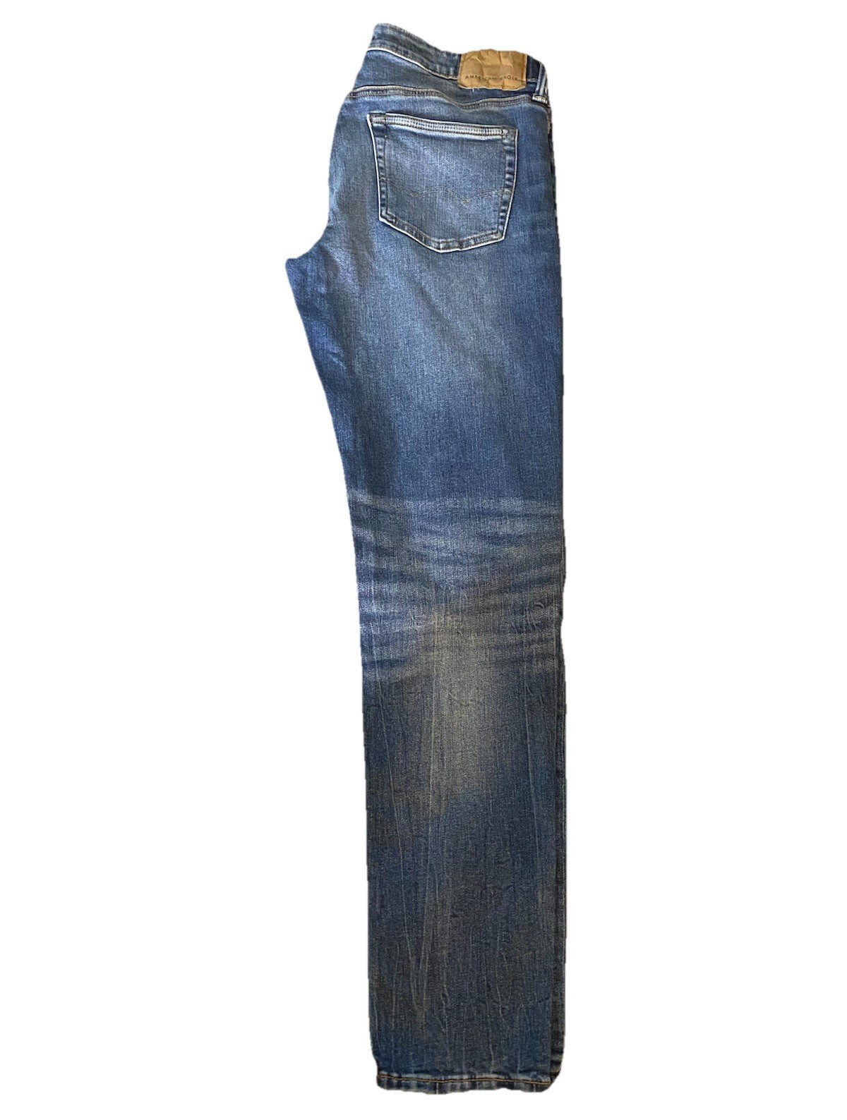 American Eagle Outfitters AirFlex Slim Fit Blue Stretch Denim Jeans Mens