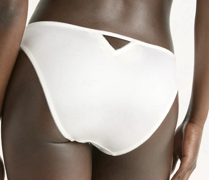 Joyspun White & Blue Satiny Soft Bridal Cheeky Panty Set XS, M, L, XL, 2XL, 3XL