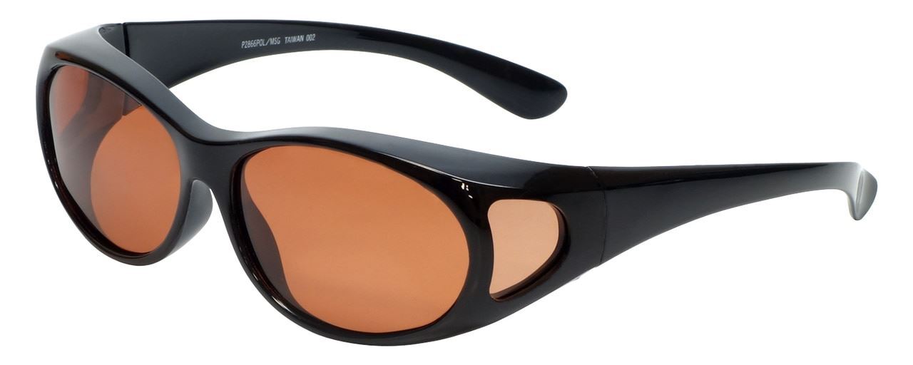 Calabria 2866 Small-Medium Polarized Fit-Over Sunglasses 8 Color Choose 5.5″x1.5