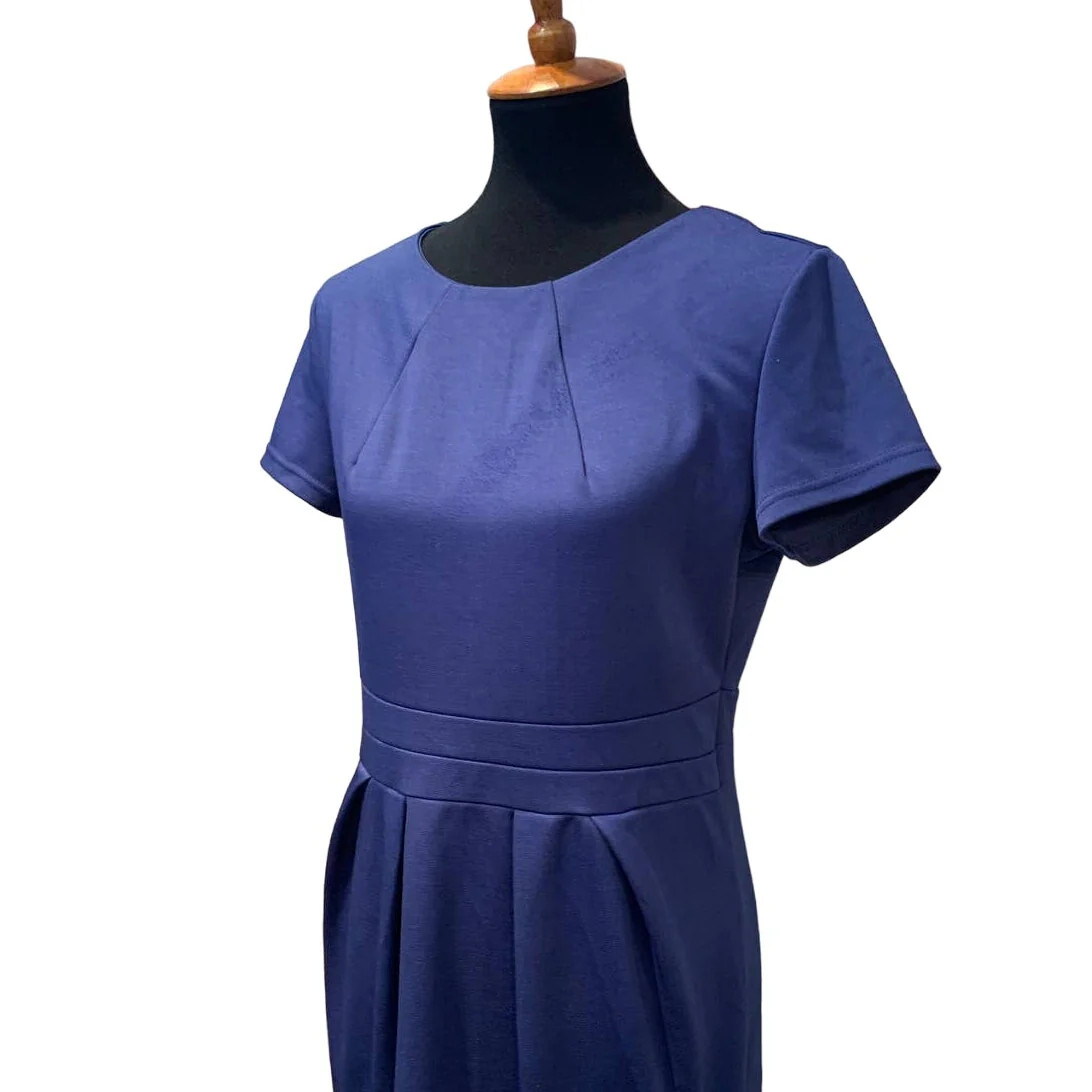 ACEVOG Large Wear to Work Retro Business Knee Length Bodycon Pencil Sheath Dress