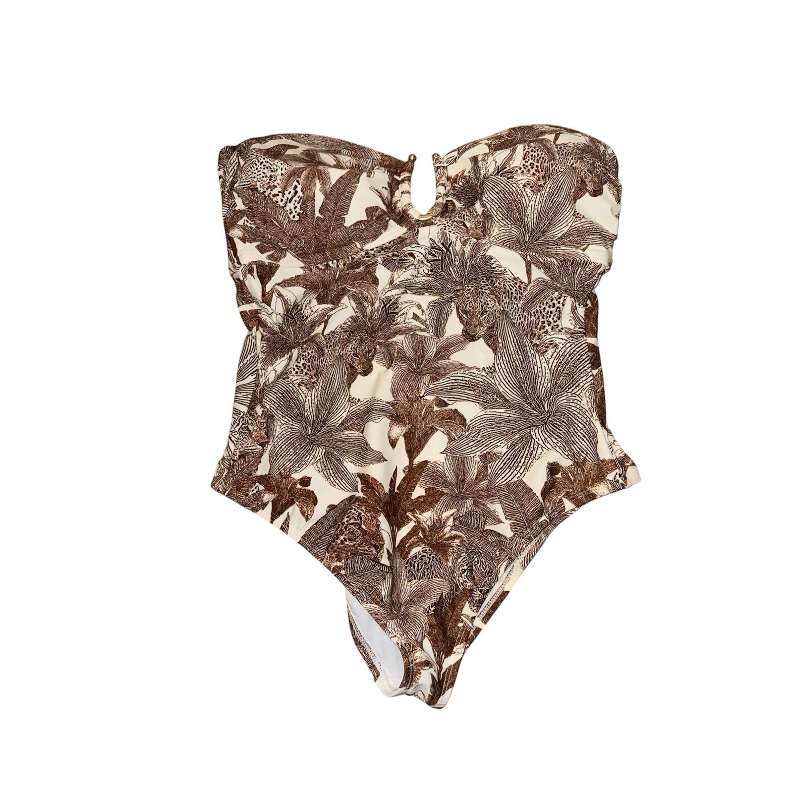 Sophia By Sophia Vergara Bandeau One Piece Swimsuit – Large – NWT
