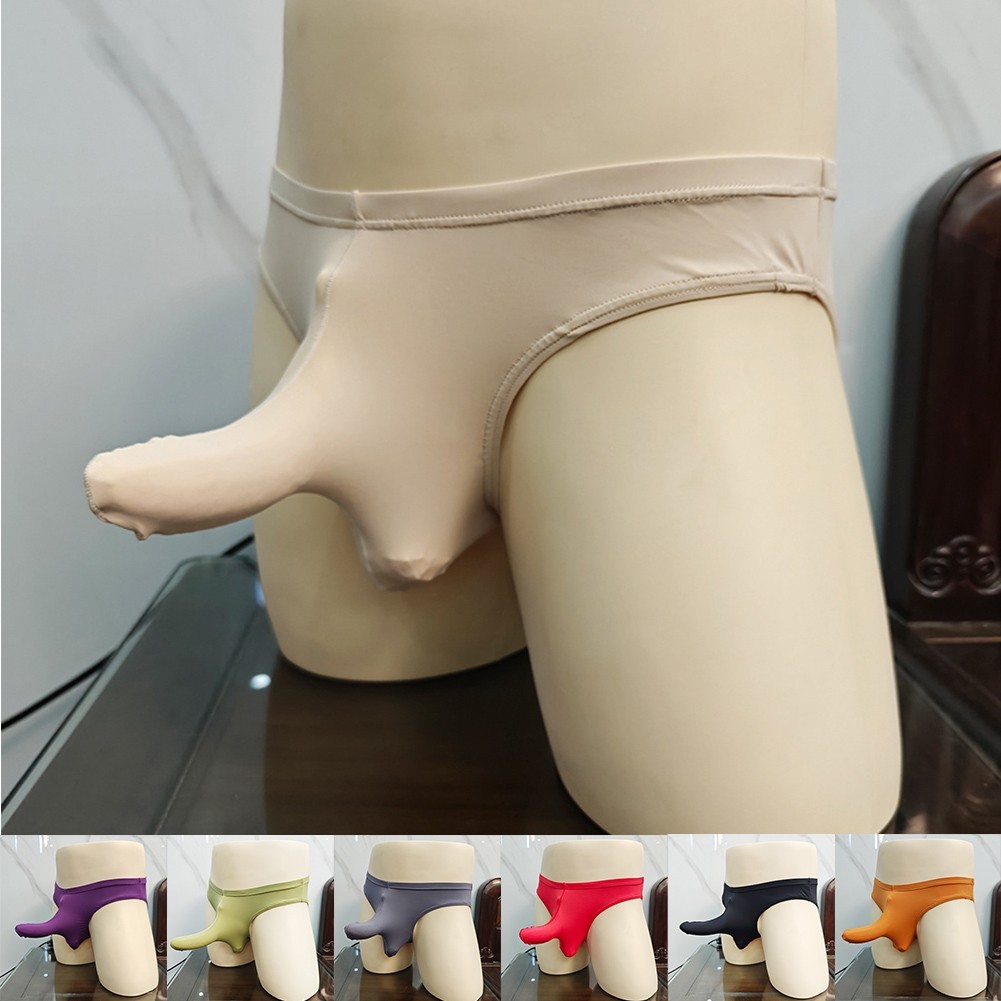Sexy Mens Elephant Briefs Underwear Pouch Underpants Shorts Breathable Panties