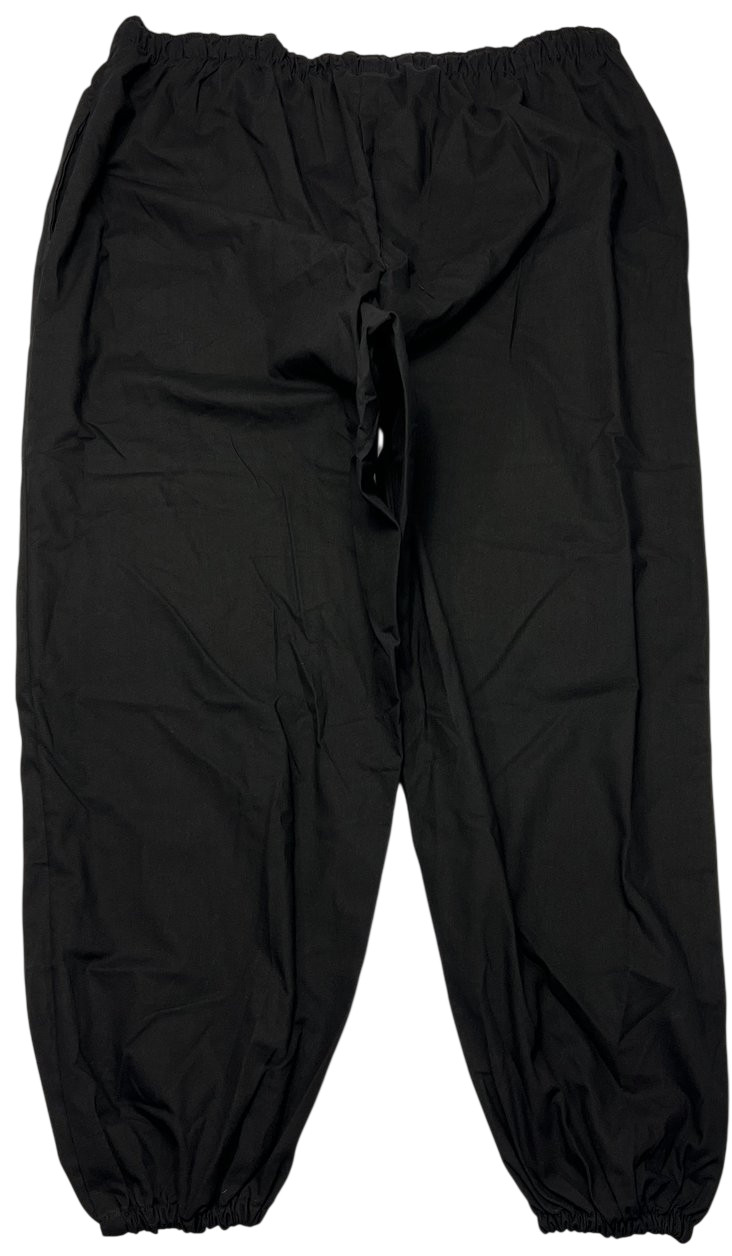 Scrub Pants Unisex (2XL) Black 2 Pockets Elastic Waist Jogger Elastic Cuffs NWOT