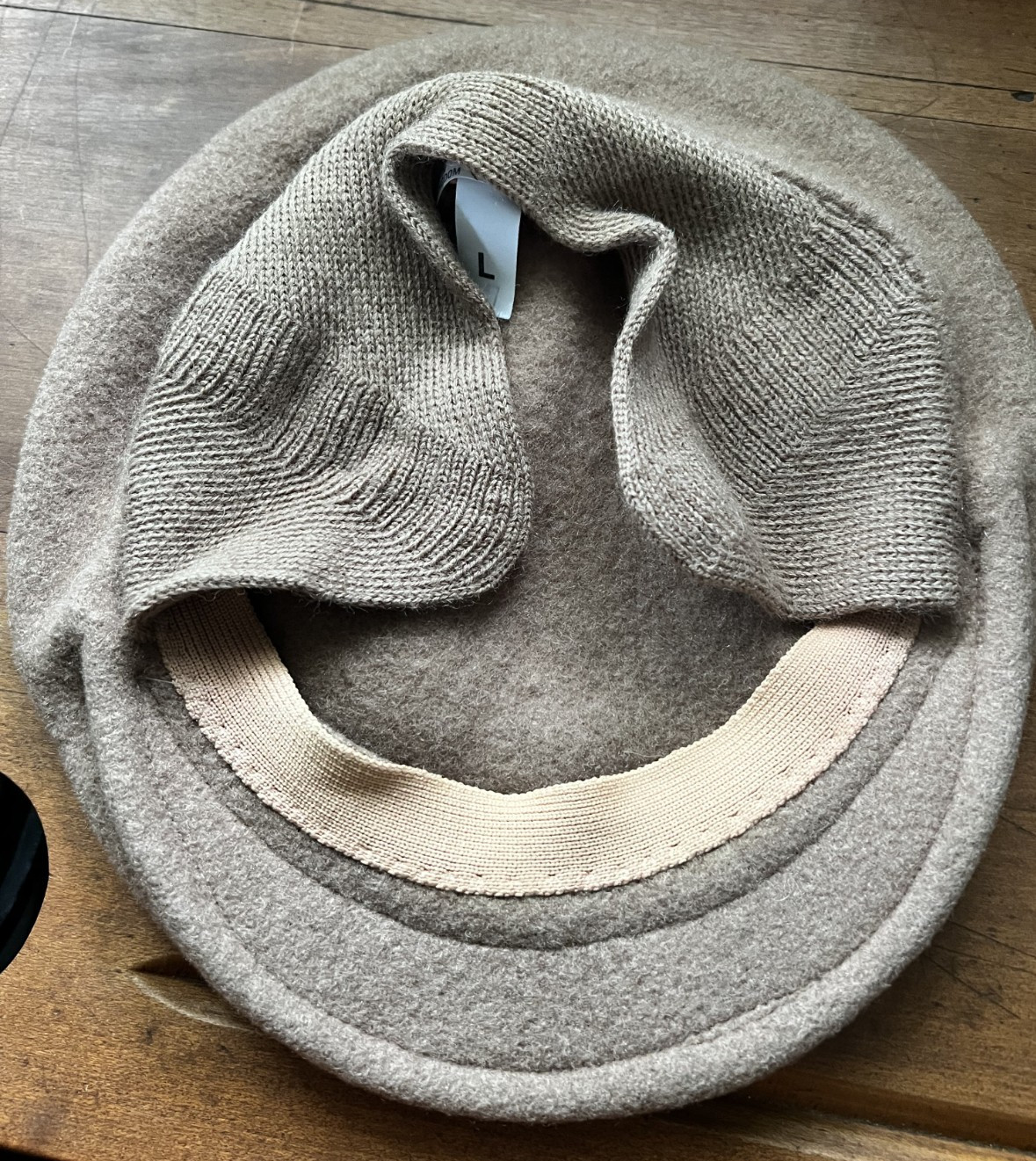 Vintage Kangol Design Brown Wool Flat Cap | United Kingdom | Large