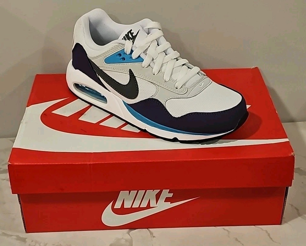 Nike Air Max Correlate Womens Size 9.5 Sneakers Shoes White Dark Grey Purple New