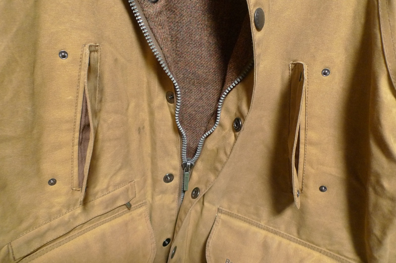 BARBOUR – A501 CRASTER 10 OZ WAX COTTON JACKET – EXTRA HEAVYWEIGHT – 46 – RARE