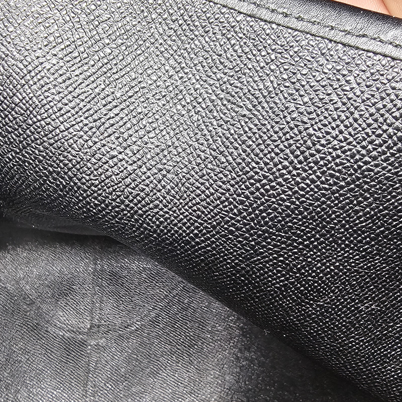 Coach Reversible City Tote Black Crossgrain Leather Checkered Buffalo Plaid Bag