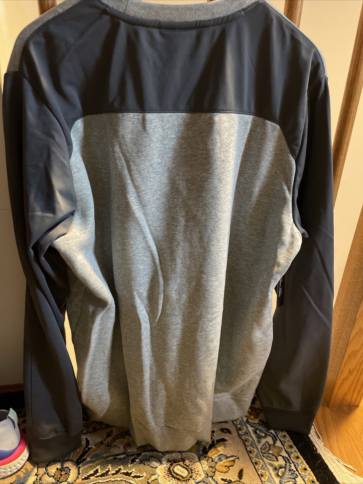 Nike Men´s Pullover Fleece Zip Pocket Sweatshirt XL Gray BV4929